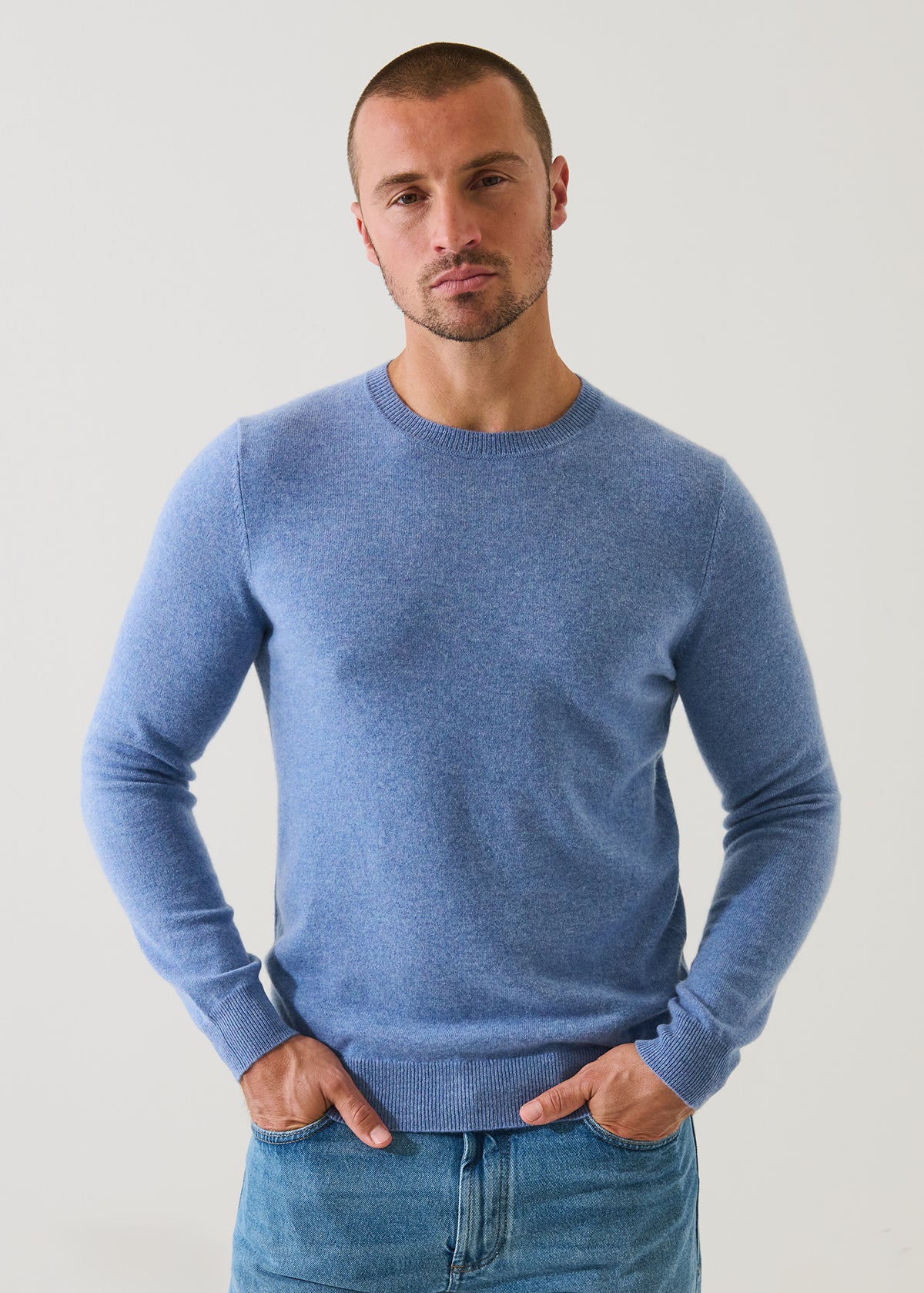 Nano Cashmere Crewneck - PATRICK ASSARAF