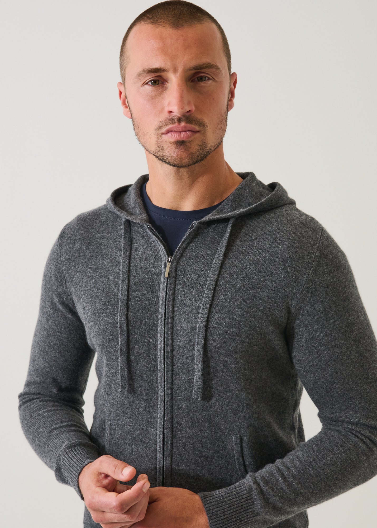 Nano Cashmere Full Zip Hoodie