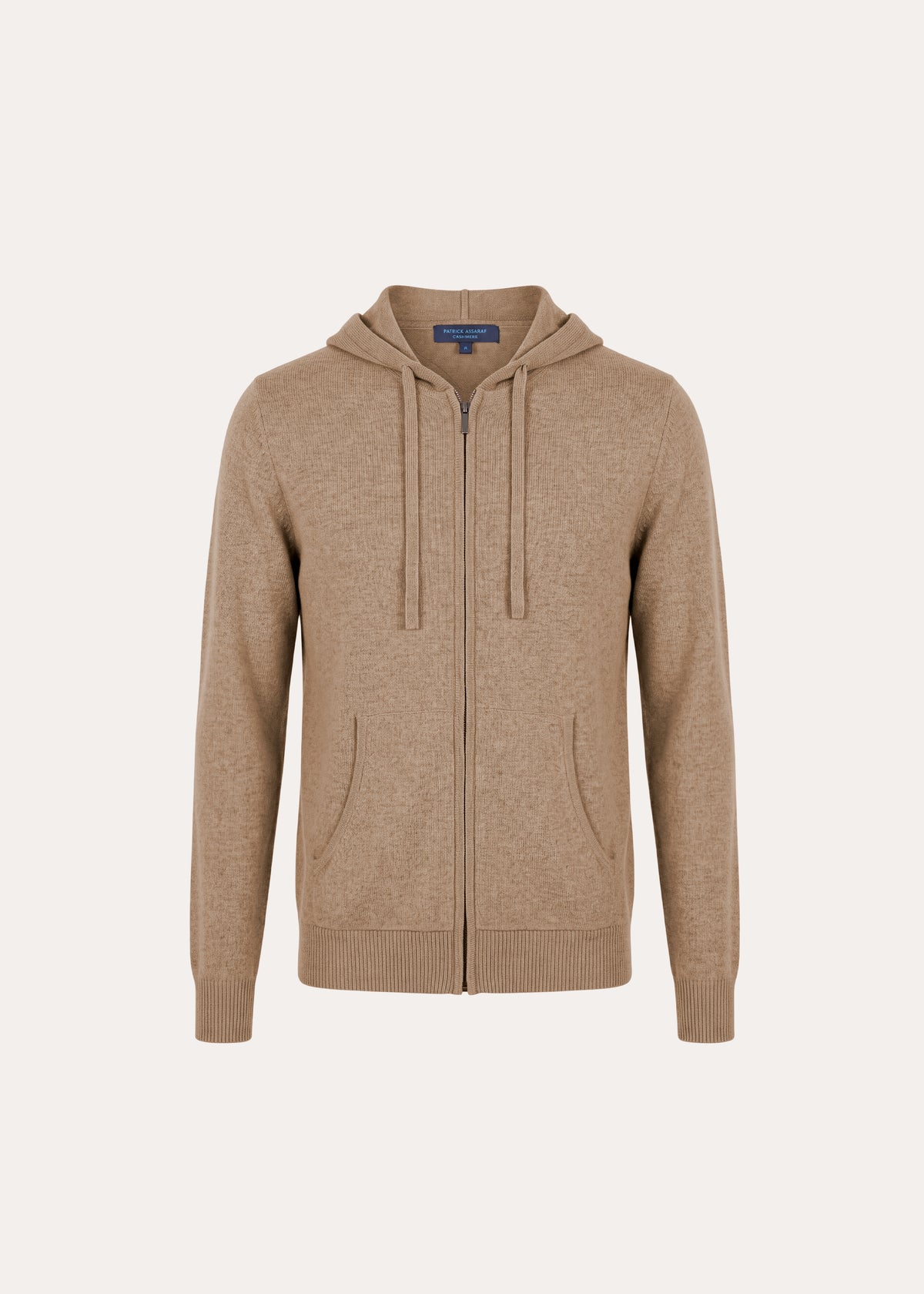Nano Cashmere Full Zip Hoodie - PATRICK ASSARAF