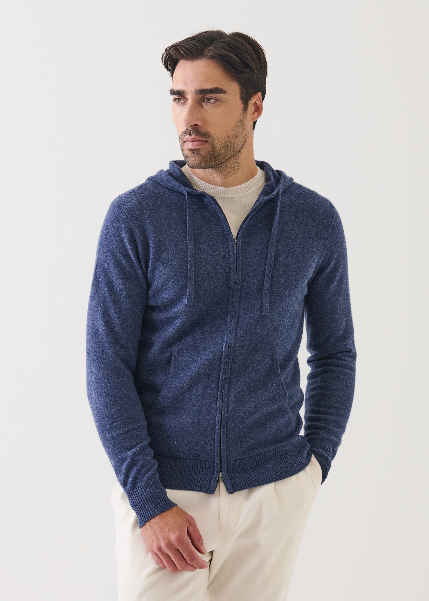 Nano Cashmere Full Zip Hoodie