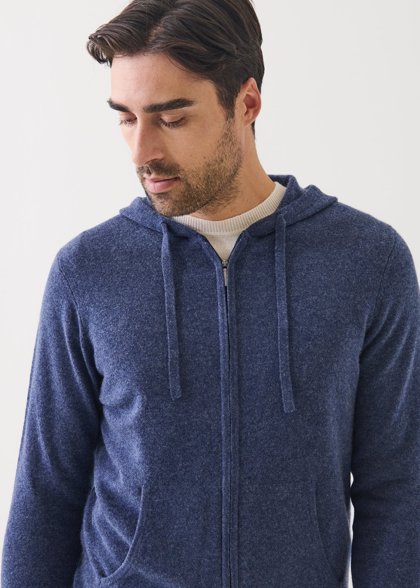 Nano Cashmere Full Zip Hoodie