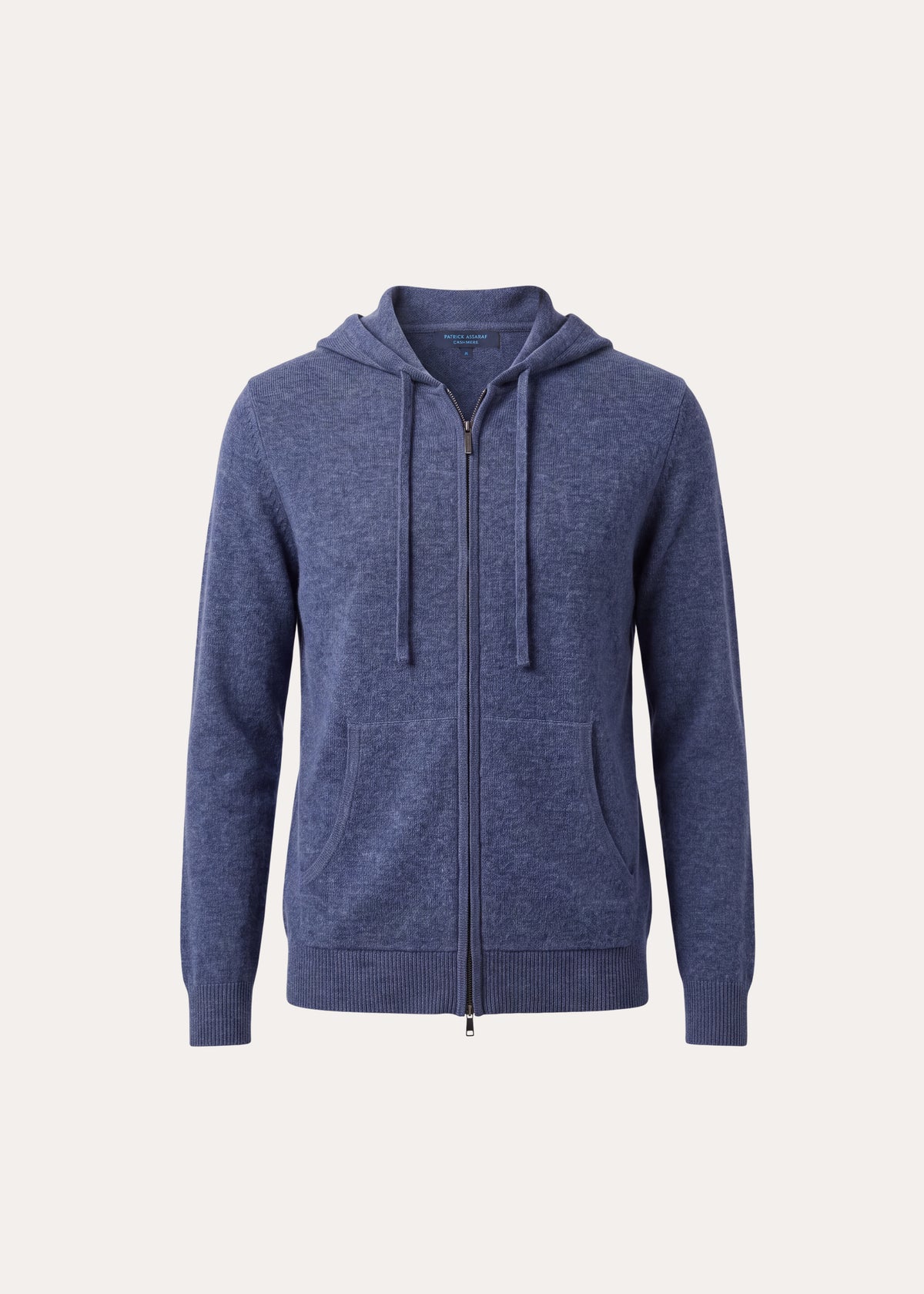 Nano Cashmere Full Zip Hoodie - PATRICK ASSARAF
