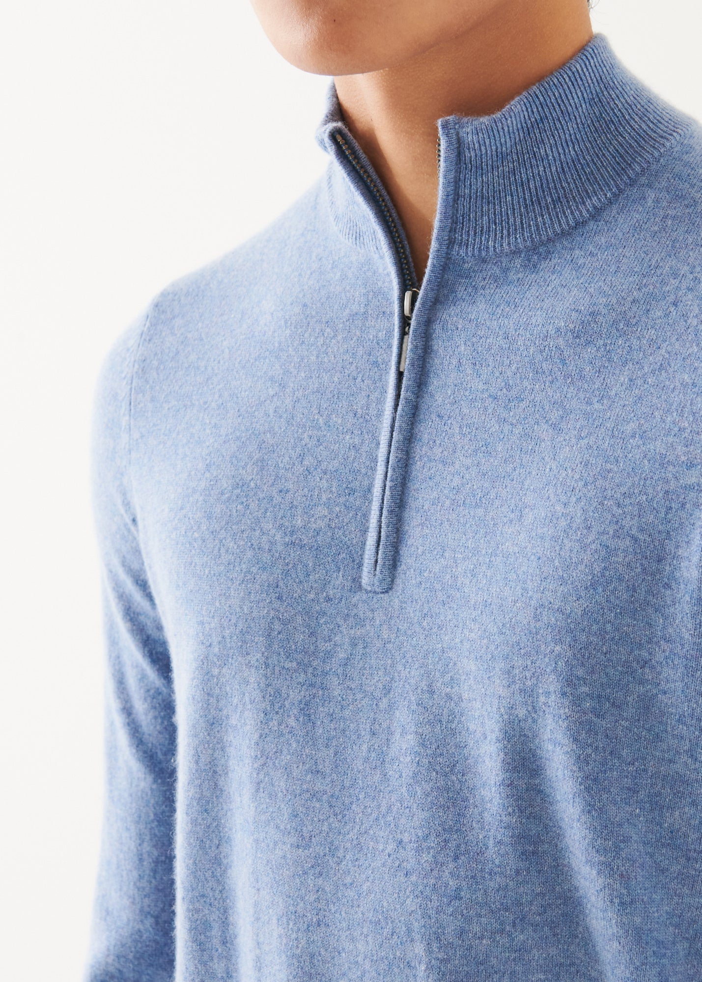 Cashmere Quarter Zip - PATRICK ASSARAF