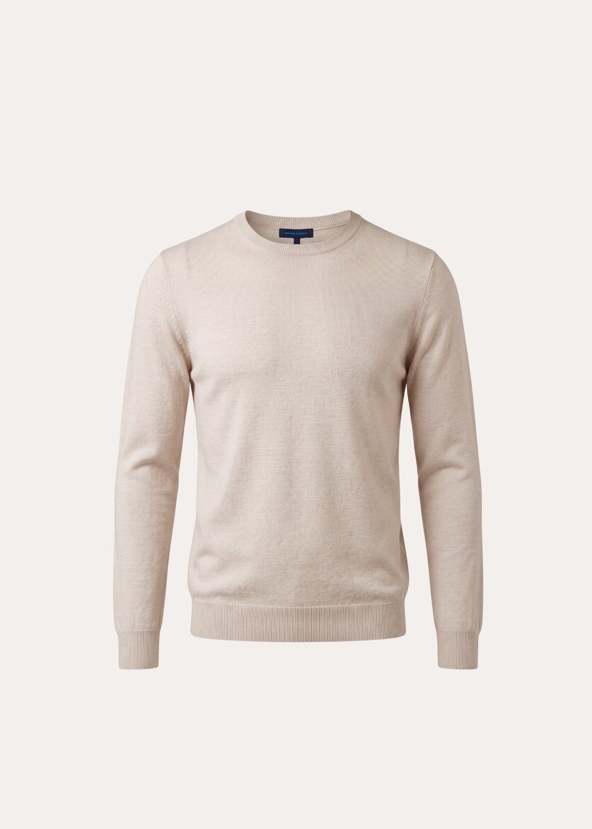 Fine Gauge Cashmere Crew Neck - PATRICK ASSARAF