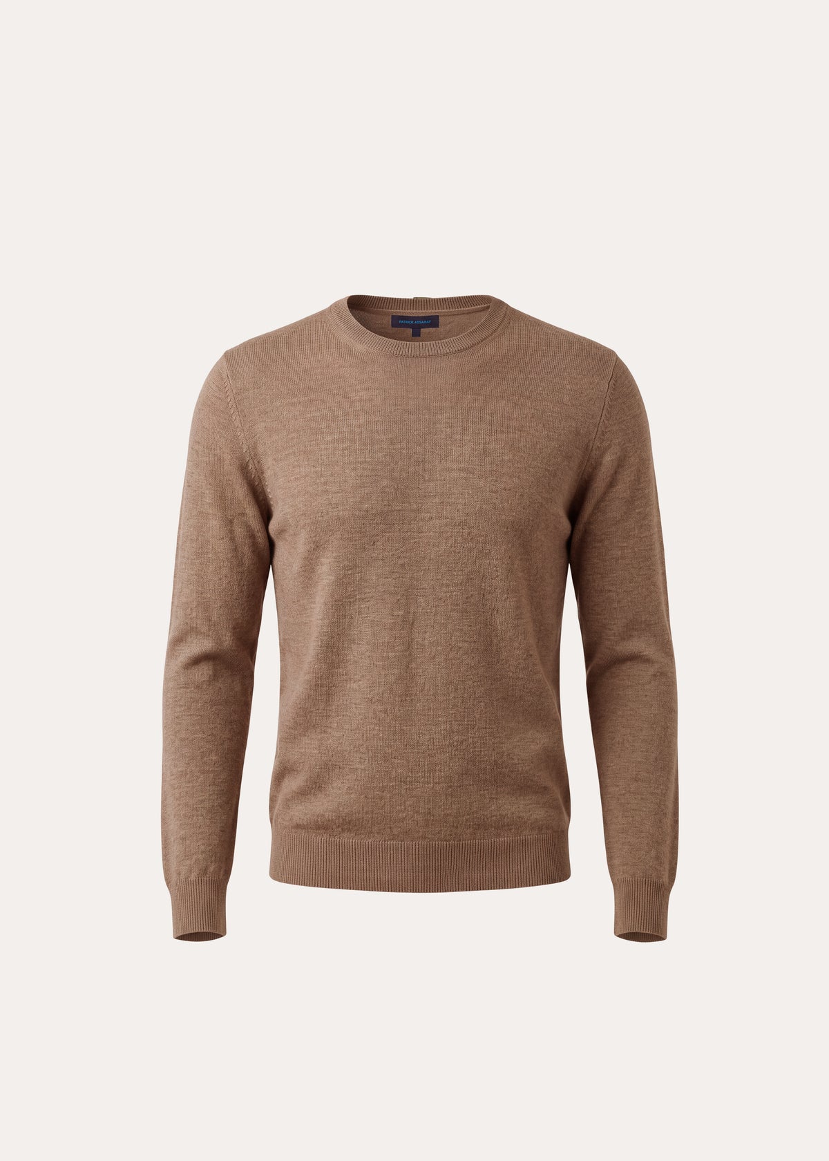 Fine Gauge Cashmere Crew Neck - PATRICK ASSARAF