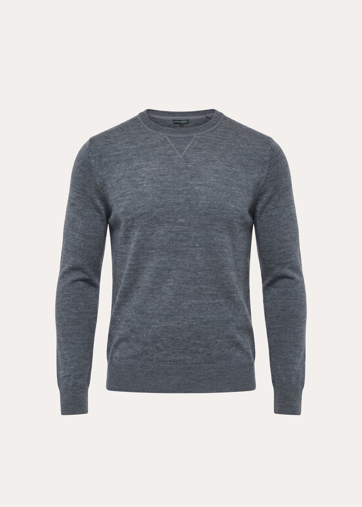 Double Face Merino Wool Crewneck - PATRICK ASSARAF