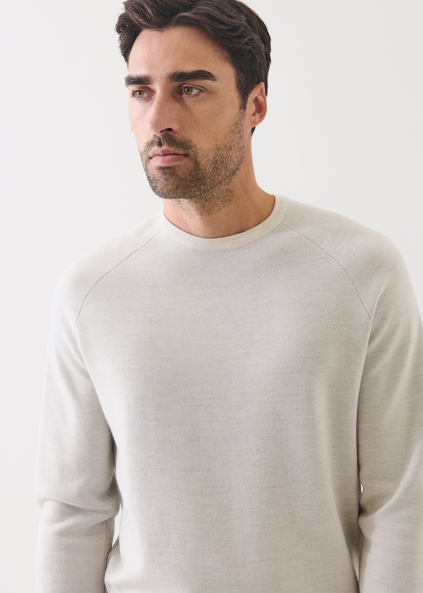 Double-Face Crewneck Sweater