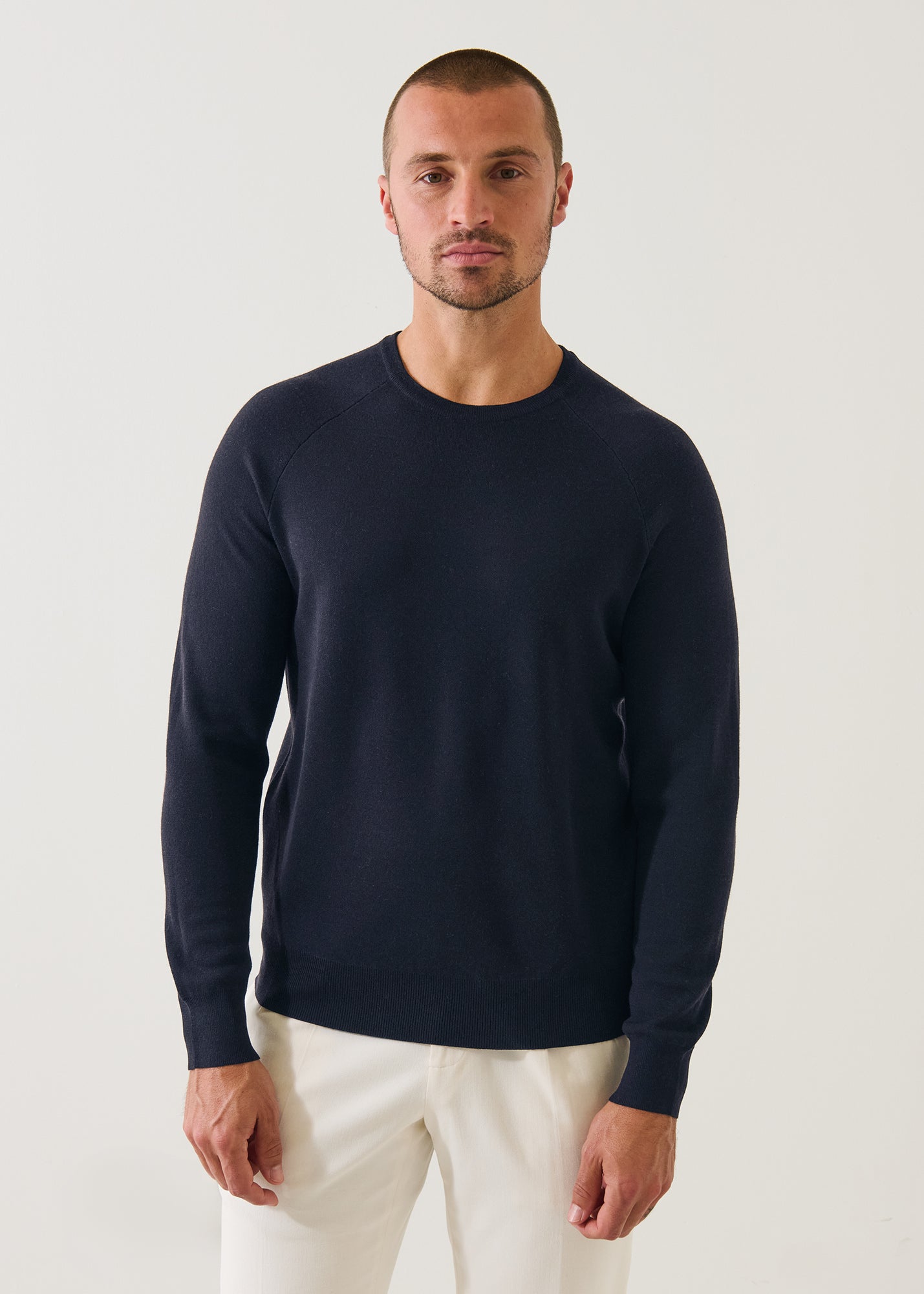 Double-Face Crewneck Sweater