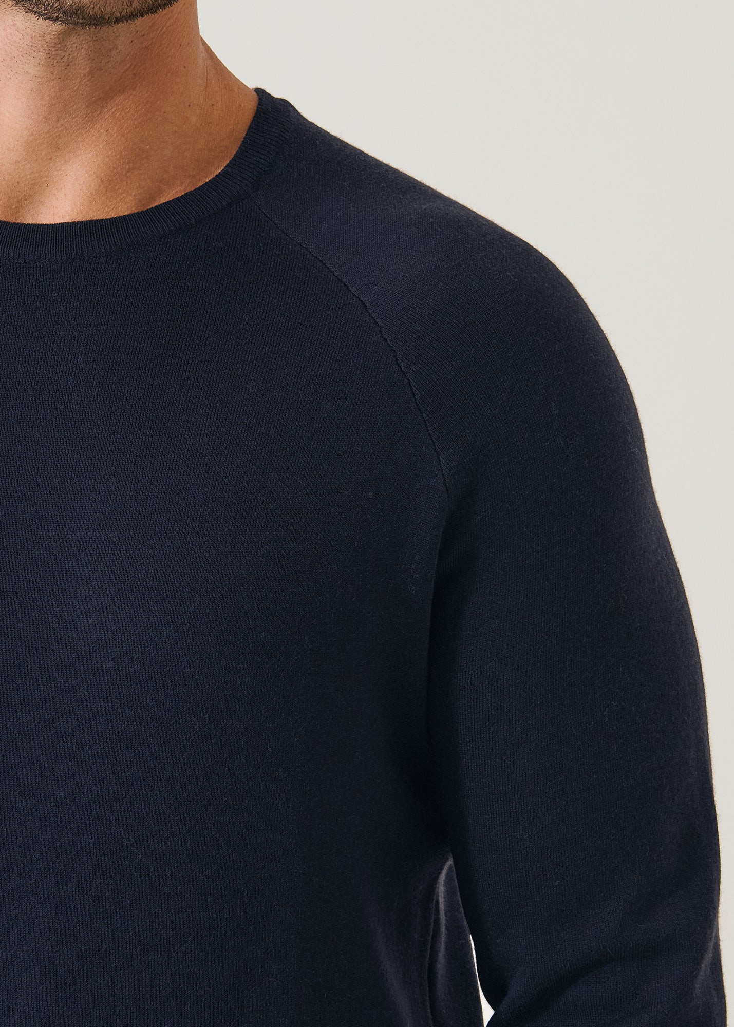 Double-Face Crewneck Sweater