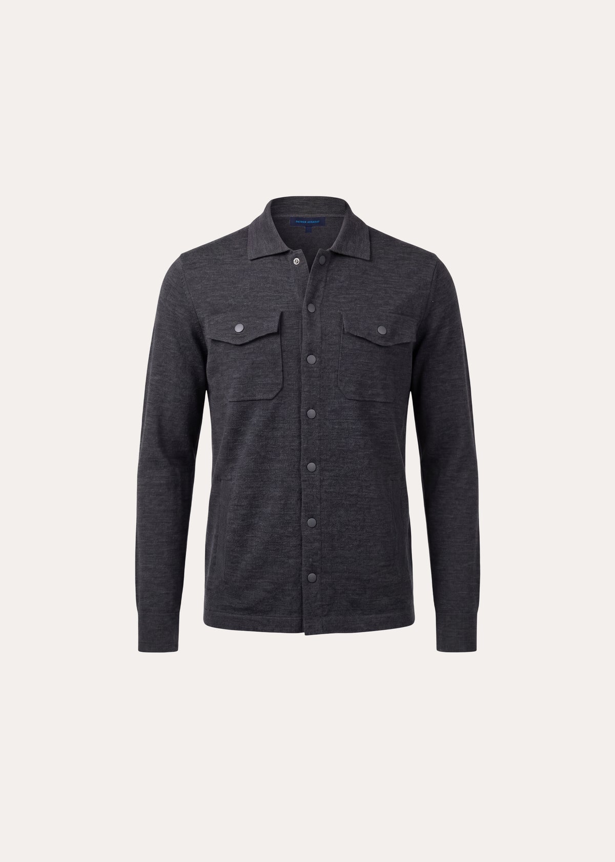 Double Face Merino Wool Utility Jacket - PATRICK ASSARAF
