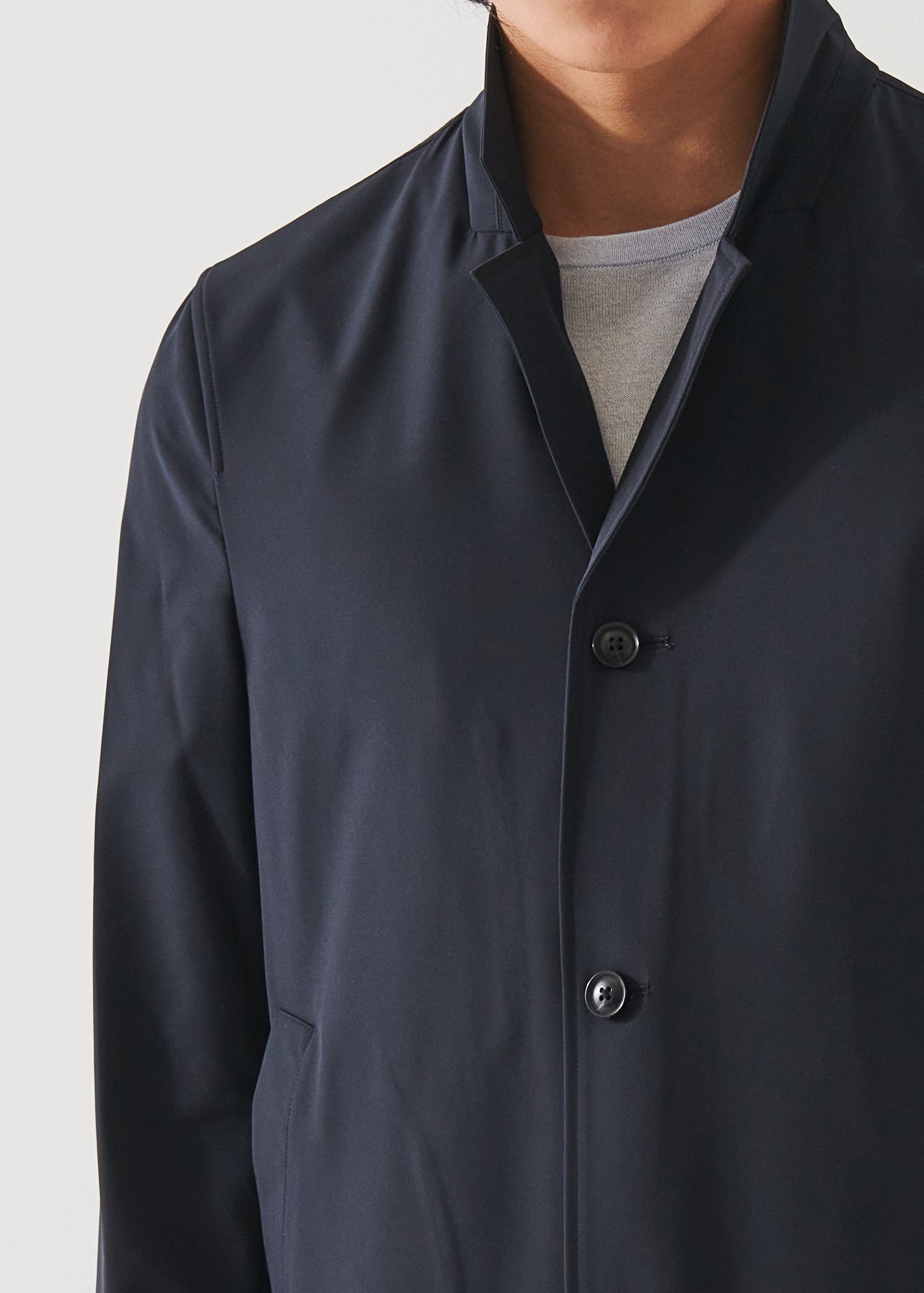 Italian Nylon Trench Coat - PATRICK ASSARAF