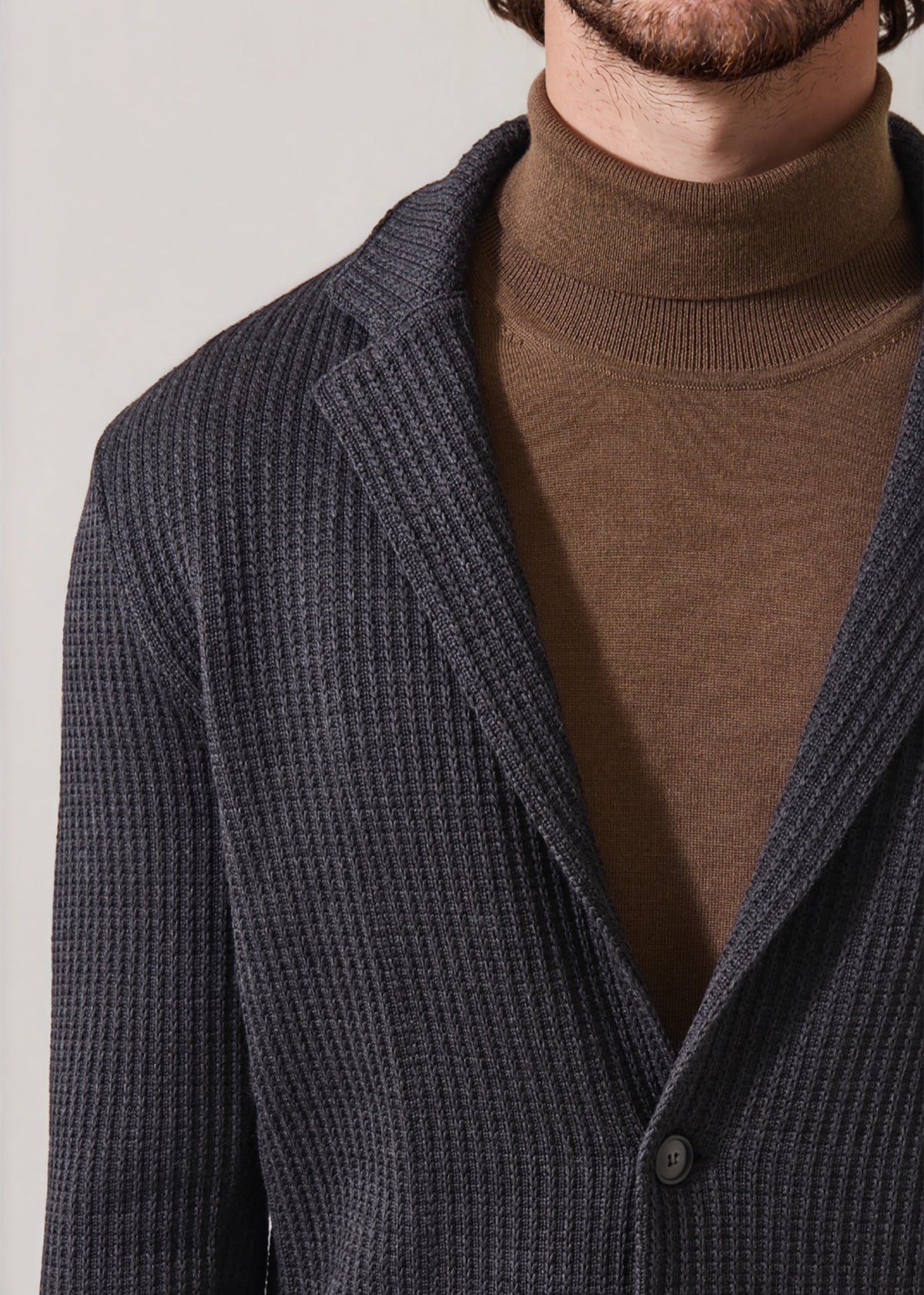 Chain Stitch Merino Two Button Blazer - PATRICK ASSARAF