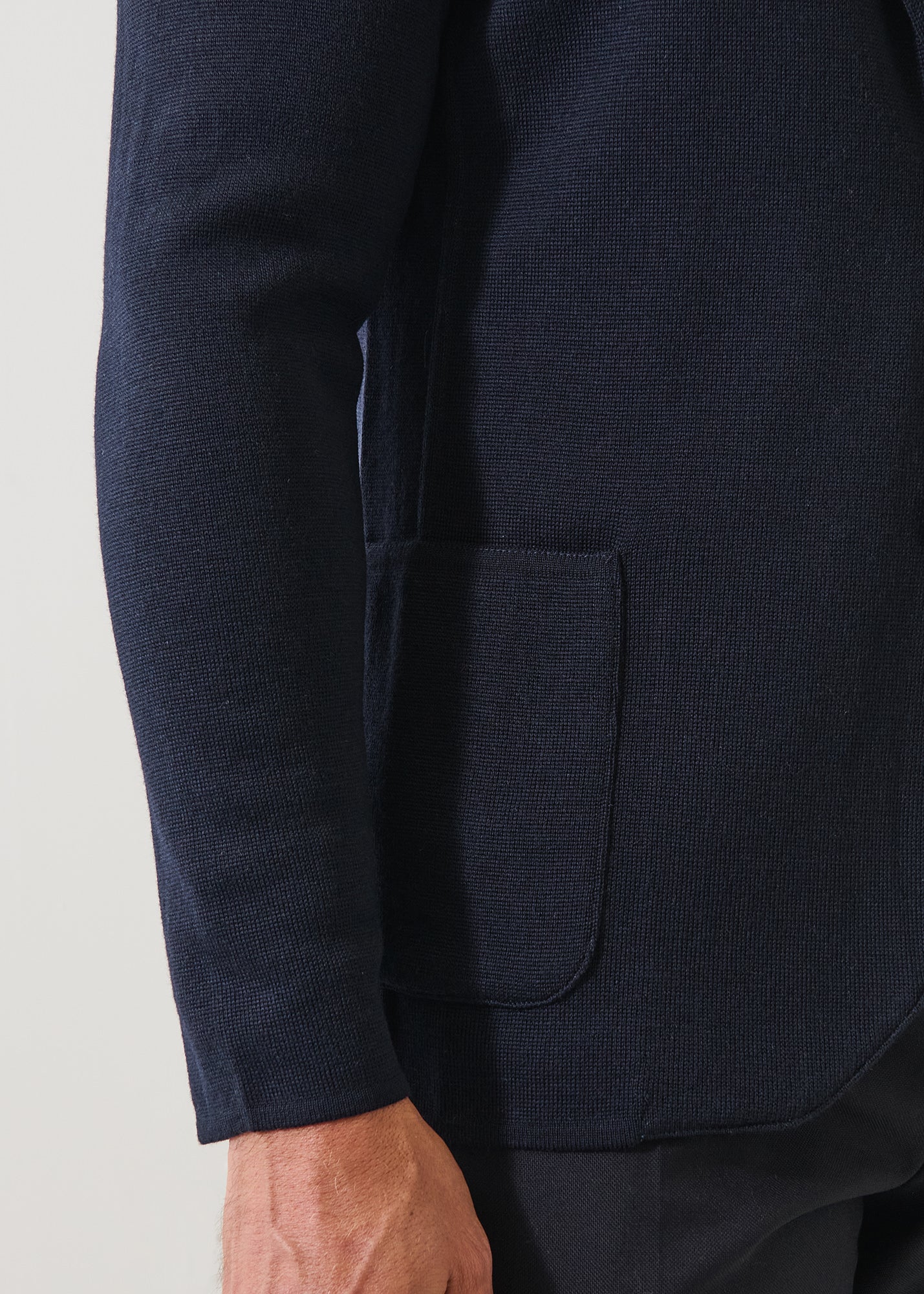 Merino Two Button Blazer