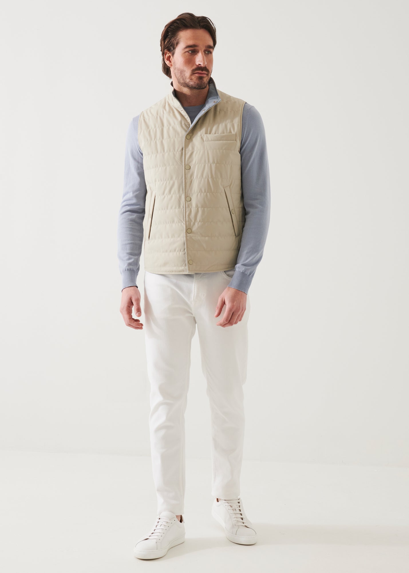 Italian Nylon Quilted Vest