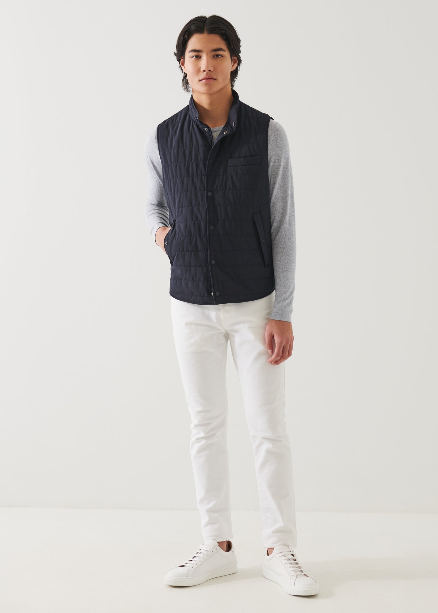 Italian Nylon Quilted Vest