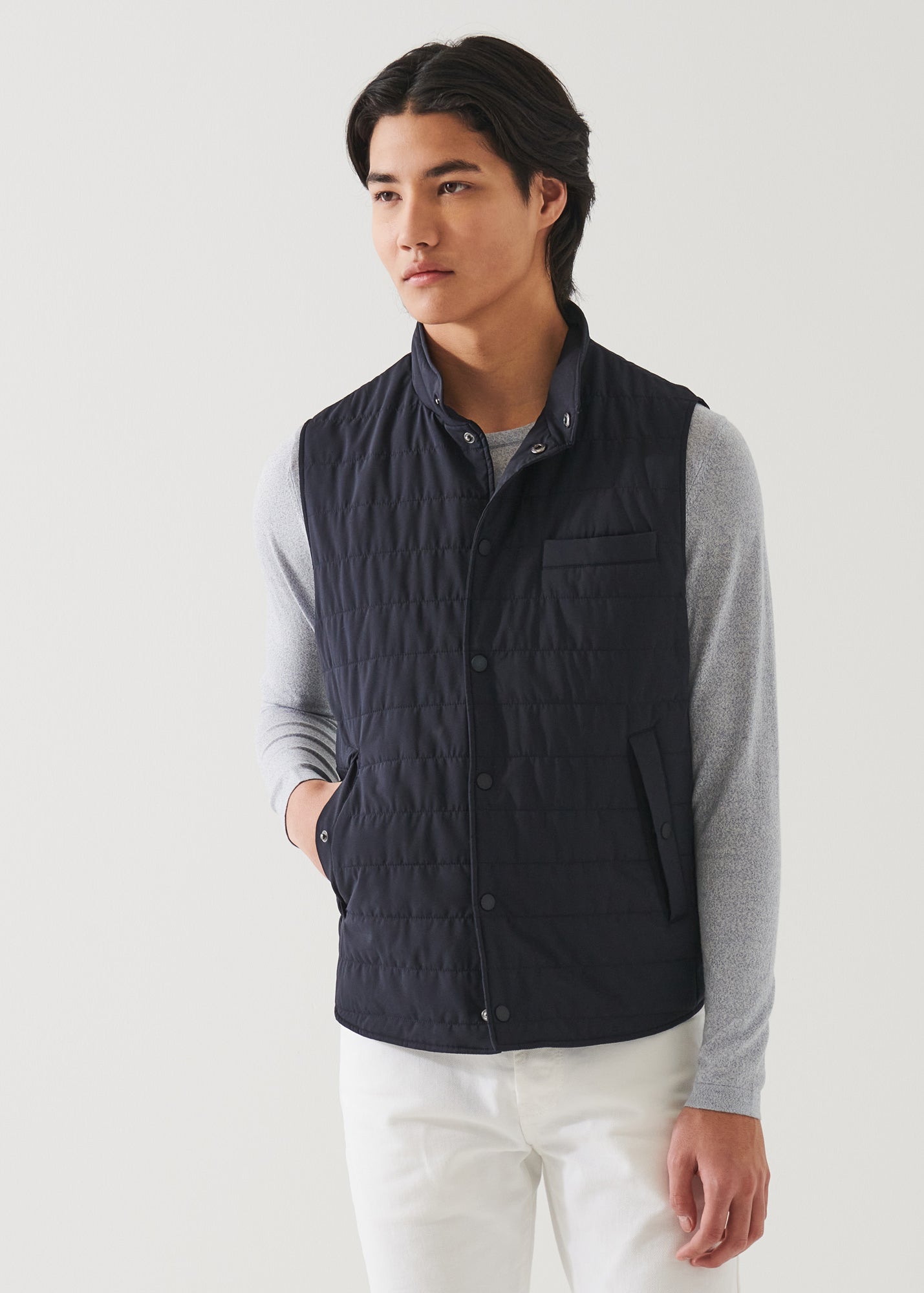 Italian Nylon Quilted Vest
