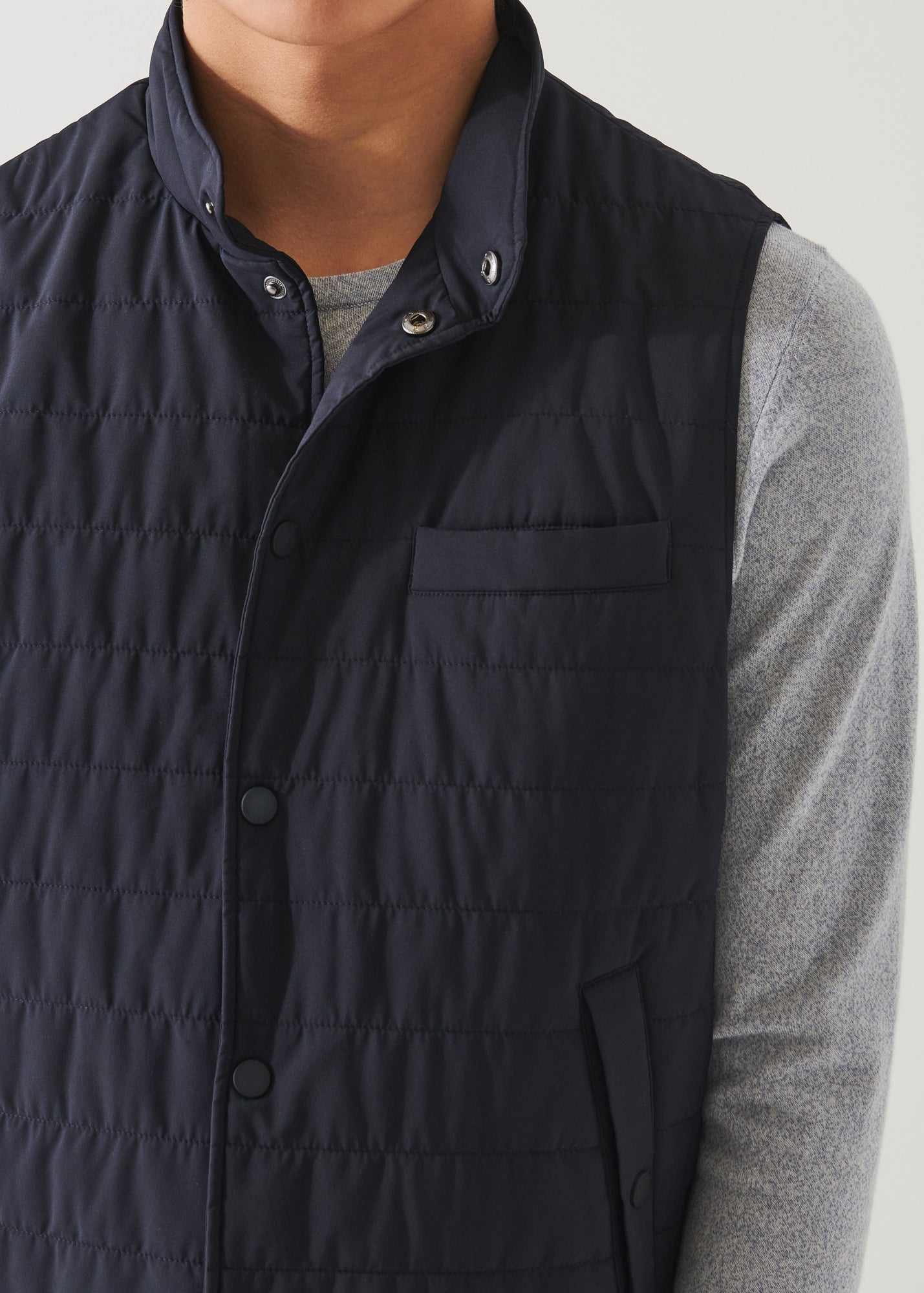 Italian Nylon Quilted Vest