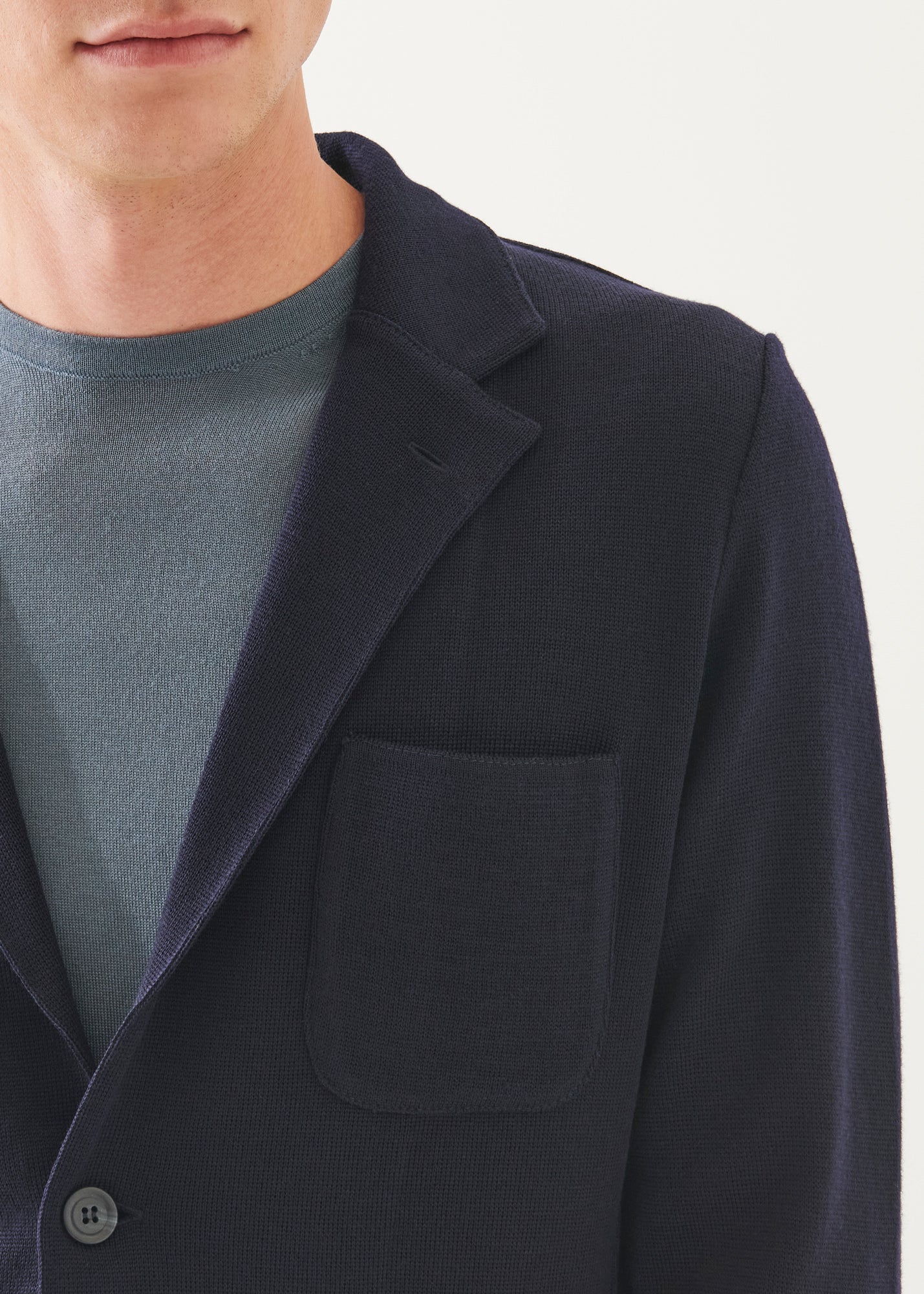 Double Face Merino Half Milano Stitch Blazer