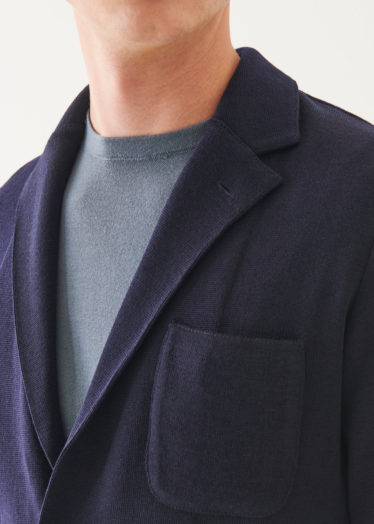 Double Face Merino Half Milano Stitch Blazer