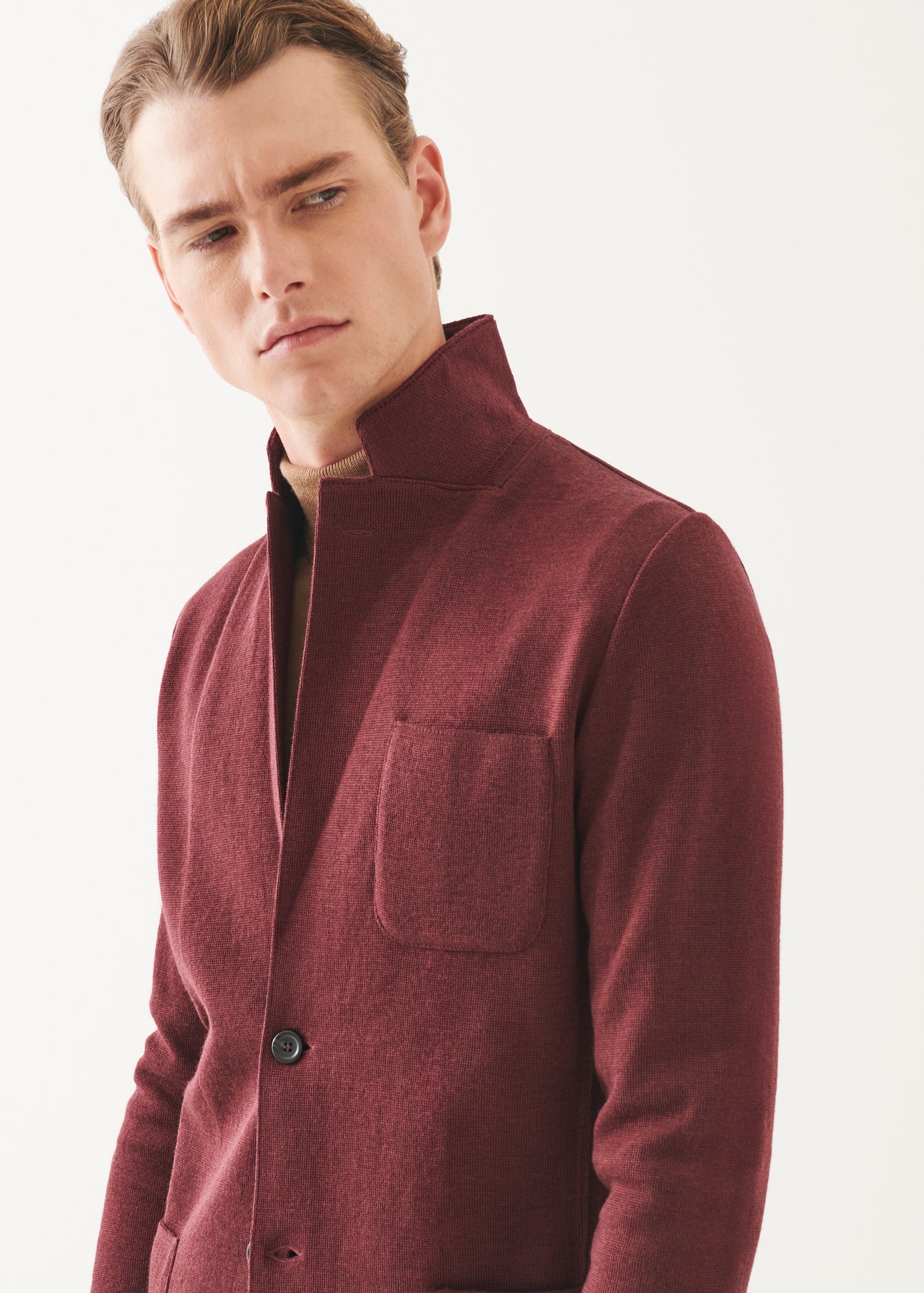 Double Face Merino Half Milano Stitch Blazer