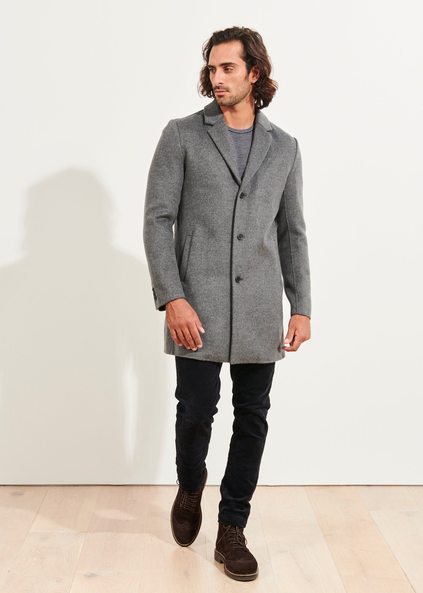 Wool Cashmere Overcoat - PATRICK ASSARAF