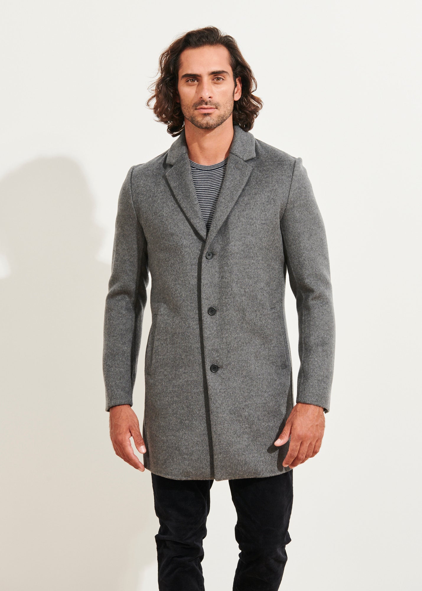 Wool Cashmere Overcoat - PATRICK ASSARAF