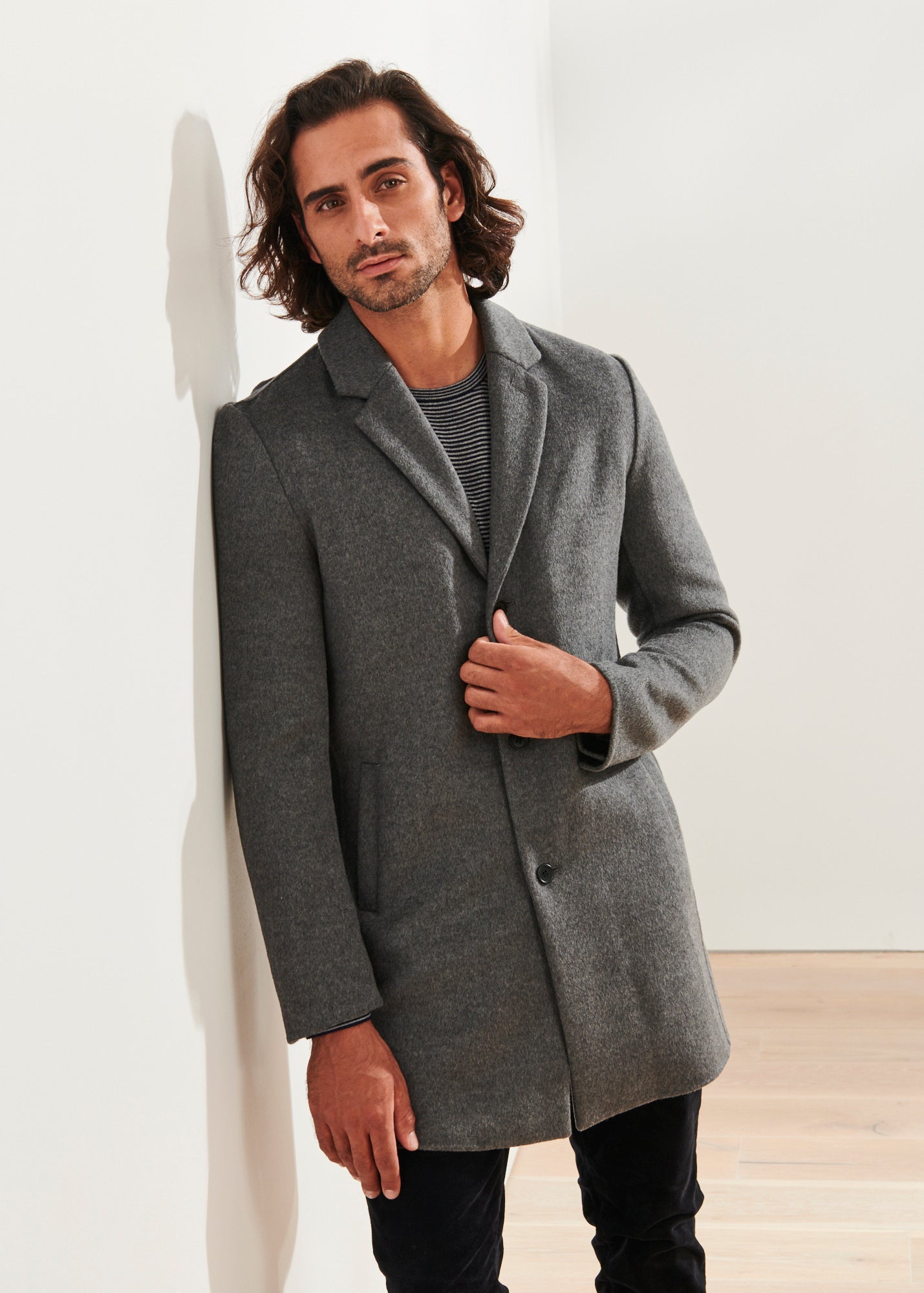Wool Cashmere Overcoat - PATRICK ASSARAF