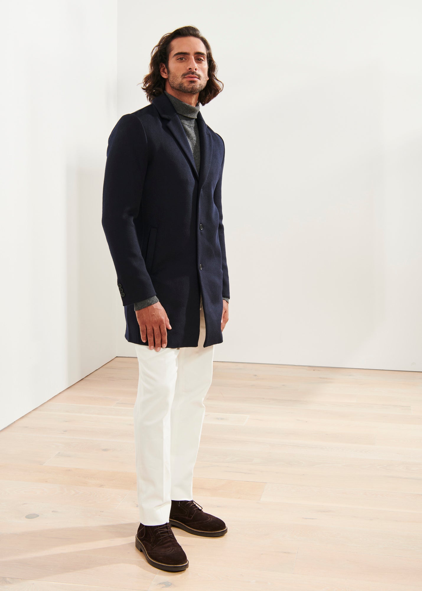 Wool Cashmere Overcoat - PATRICK ASSARAF