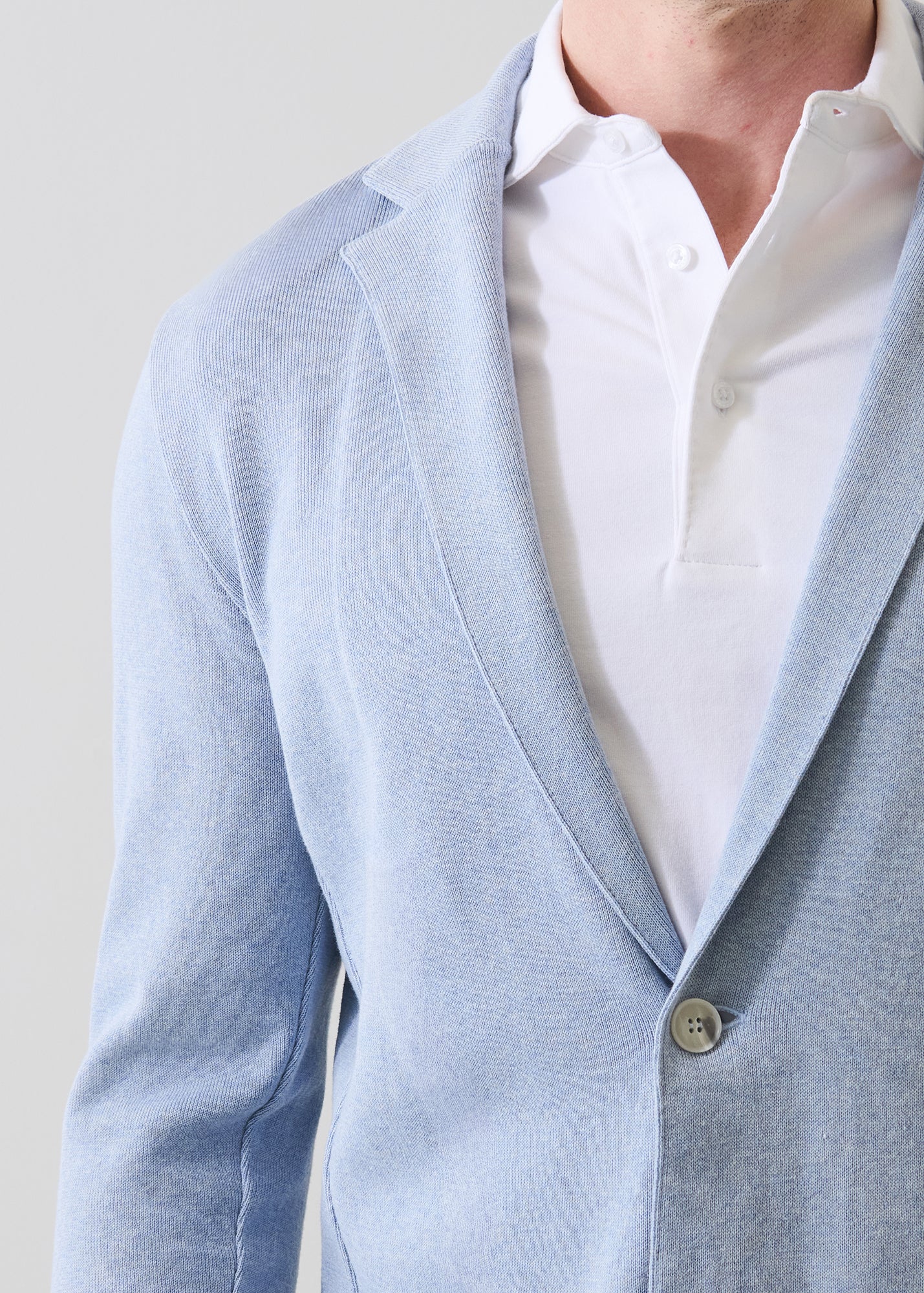 Cotton Half Milano Knit Blazer - PATRICK ASSARAF