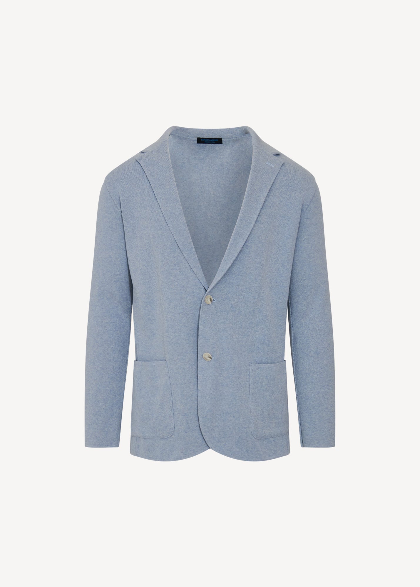 Cotton Half Milano Knit Blazer - PATRICK ASSARAF