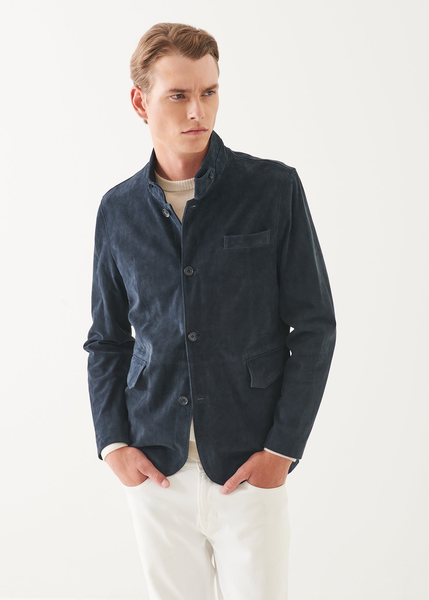Suede Hybrid Jacket - PATRICK ASSARAF