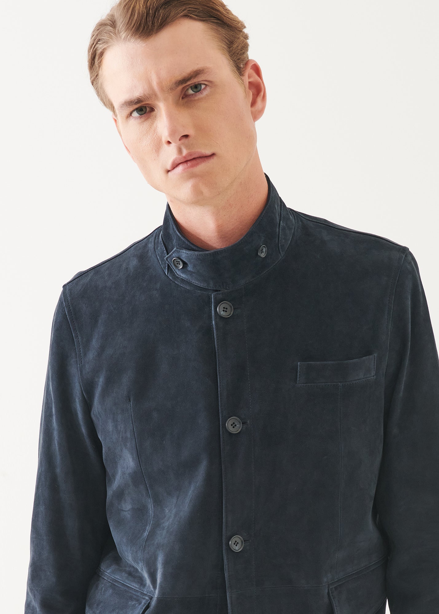 Suede Hybrid Jacket - PATRICK ASSARAF