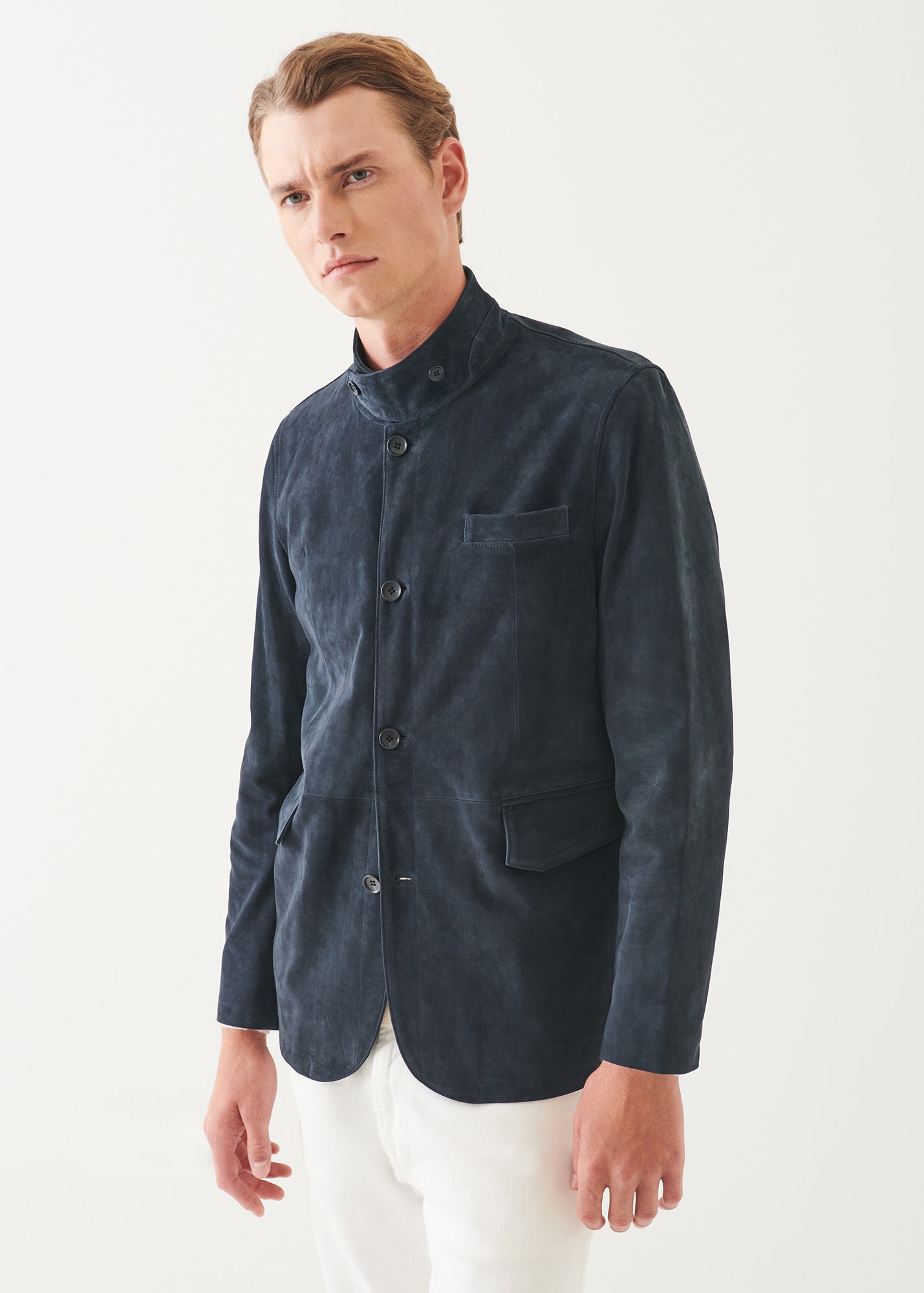 Suede Hybrid Jacket - PATRICK ASSARAF