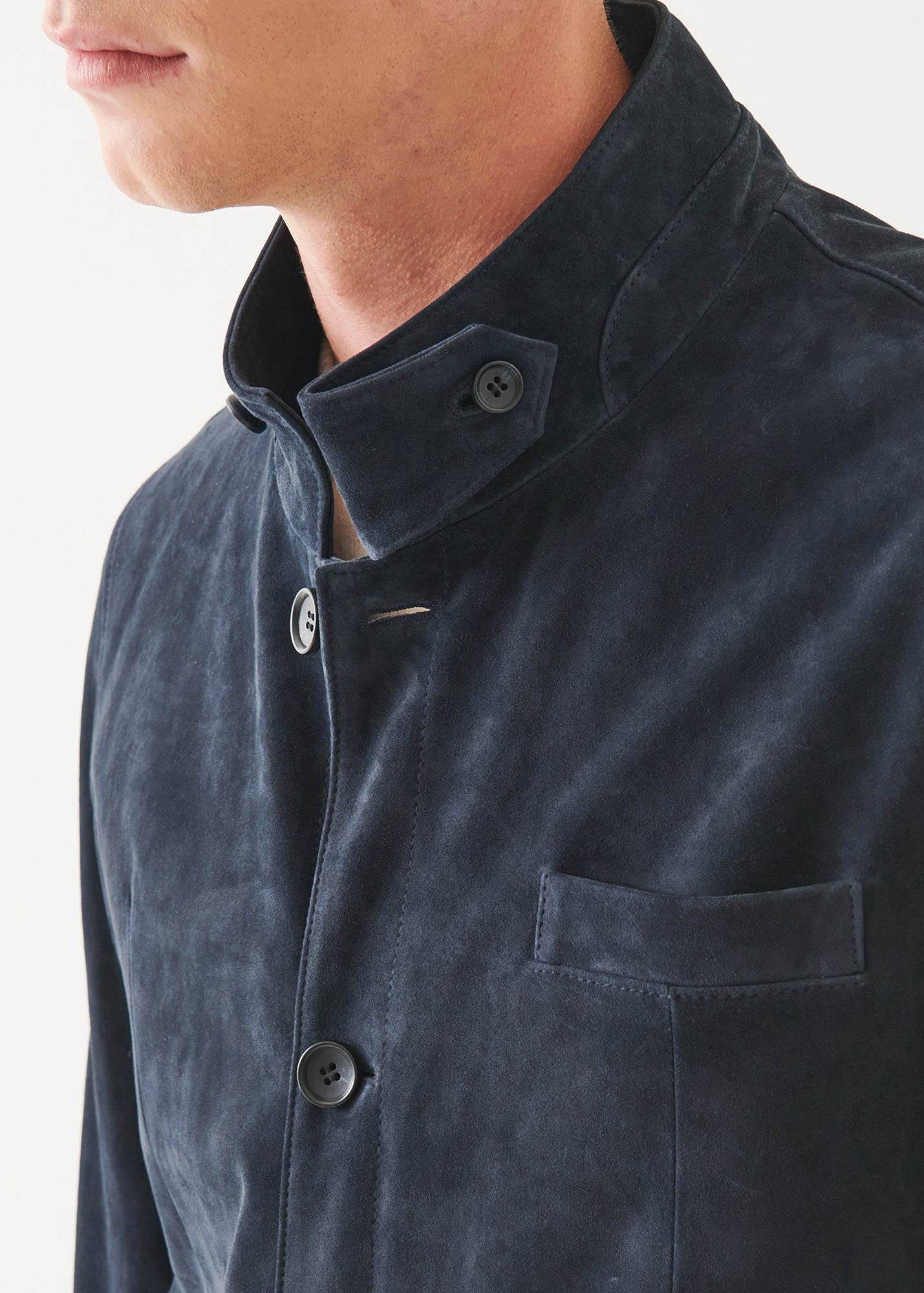 Suede Hybrid Jacket - PATRICK ASSARAF