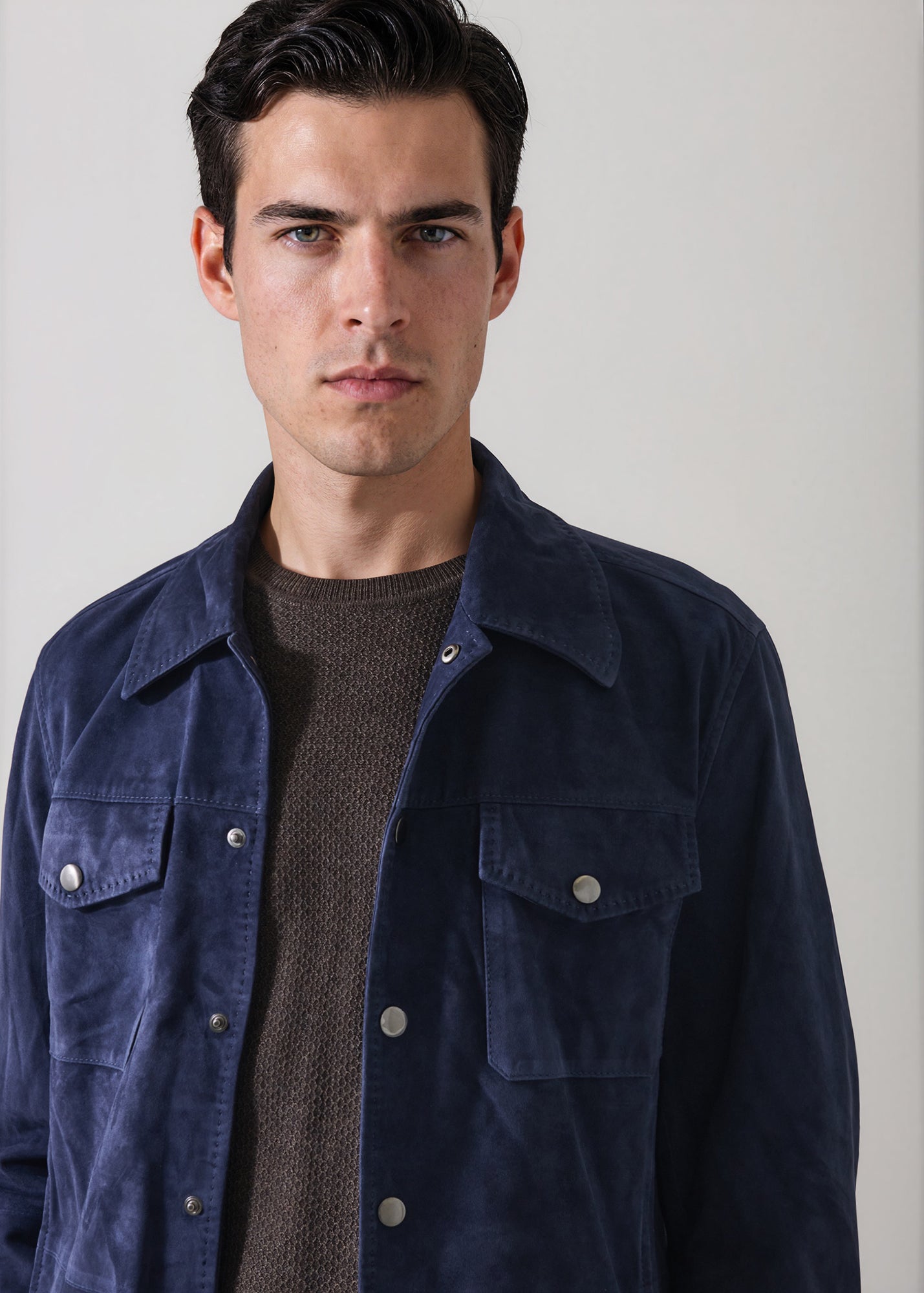 Suede Shirt Jacket - PATRICK ASSARAF
