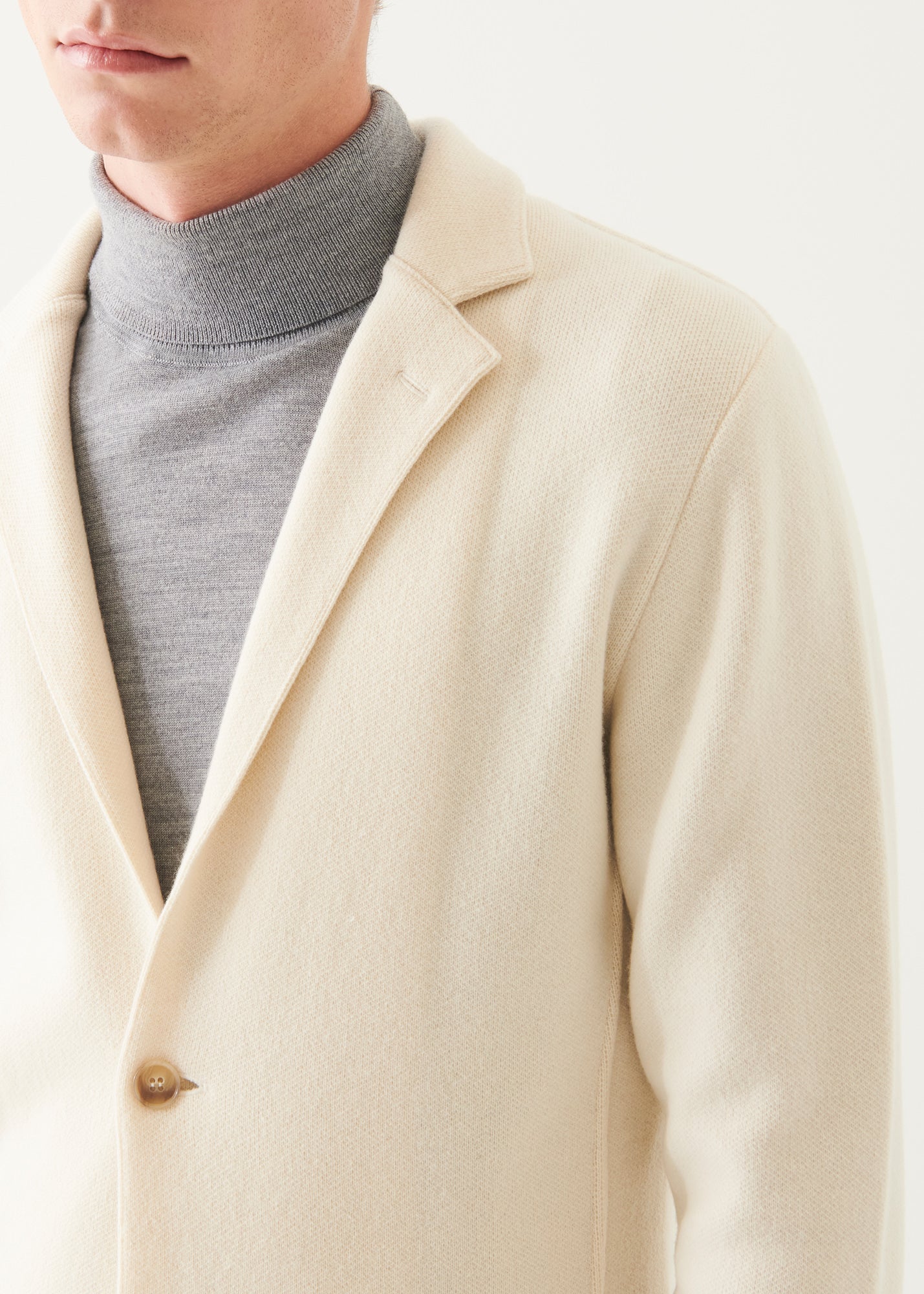 Italian Cashmere Two-Button Blazer