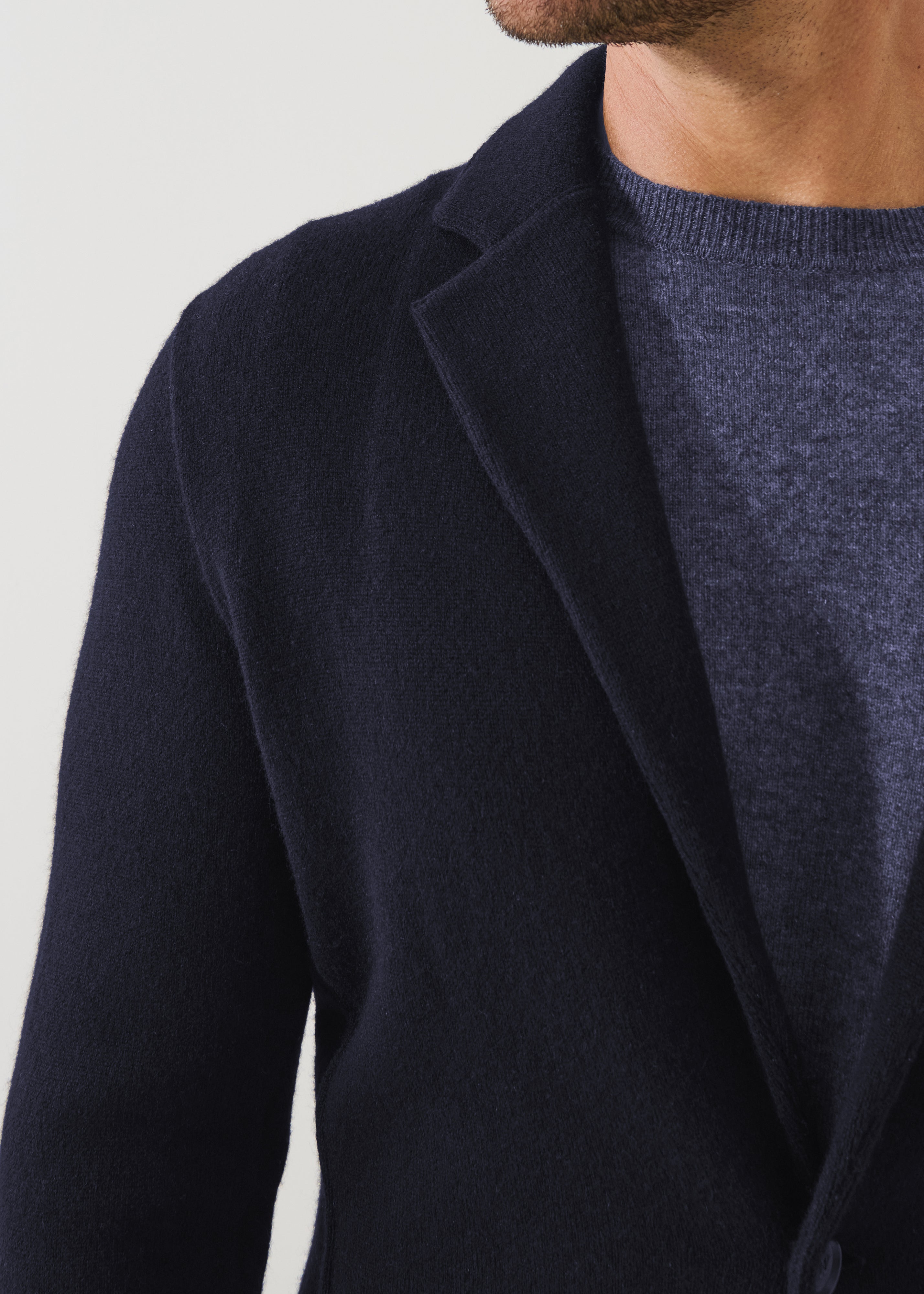 Italian Cashmere Two-Button Blazer