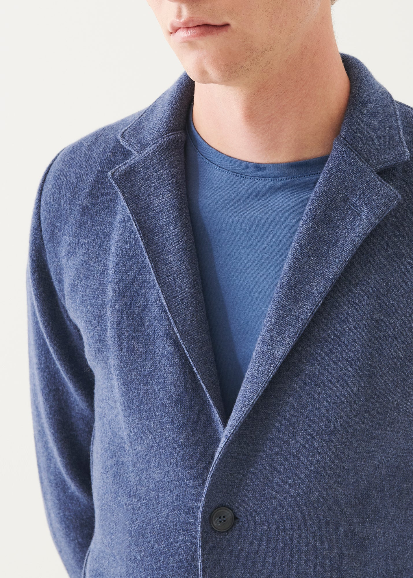 Italian Cashmere Two-Button Blazer