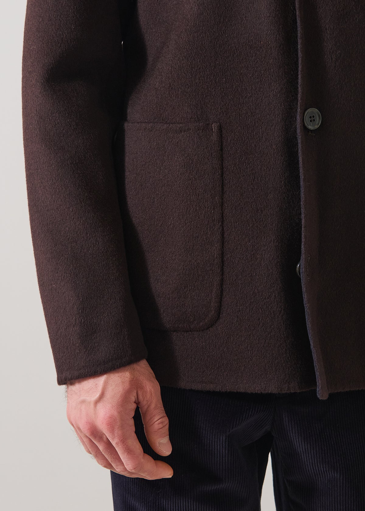 Wool-Cashmere Chore Jacket - PATRICK ASSARAF