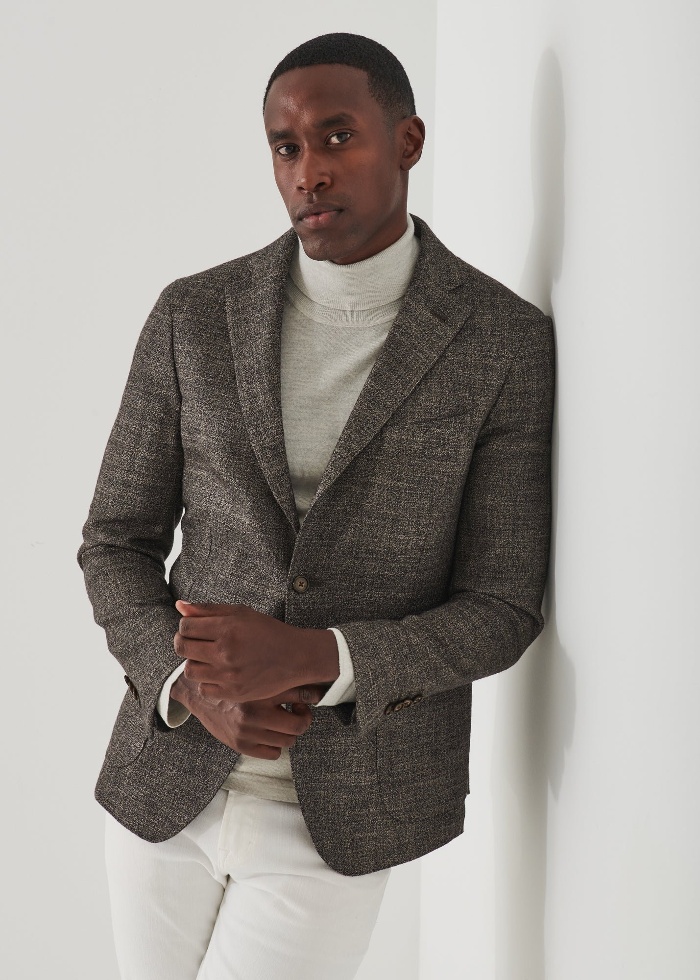 Boucle Two-Button Blazer - PATRICK ASSARAF