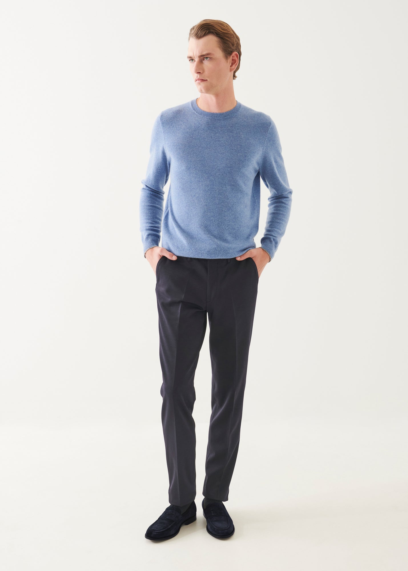 Wool Cotton Blend Pant - PATRICK ASSARAF