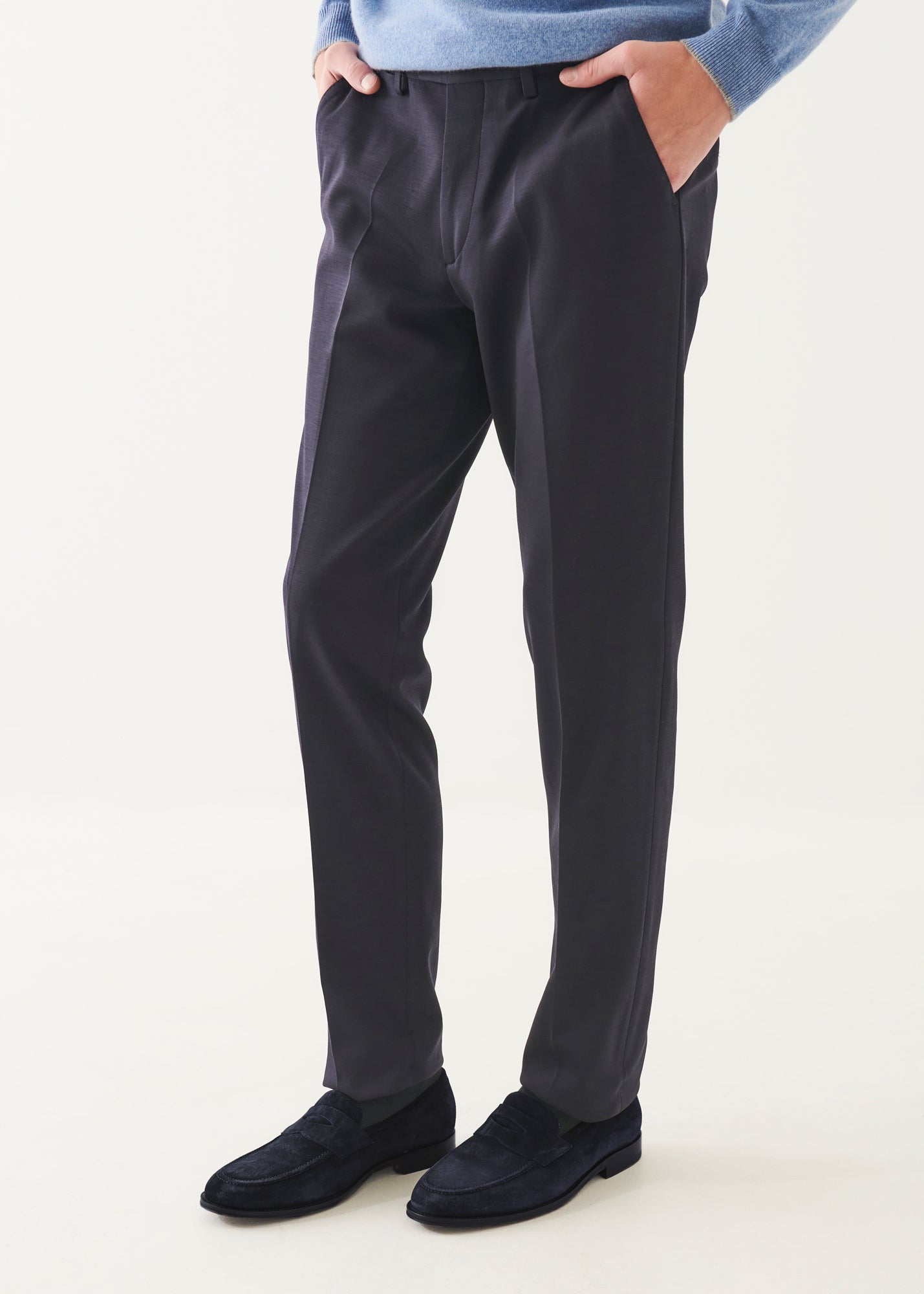 Wool Cotton Blend Pant - PATRICK ASSARAF
