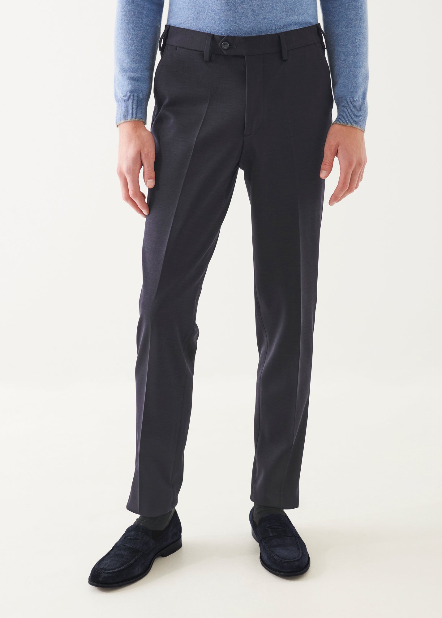 Wool Cotton Blend Pant - PATRICK ASSARAF