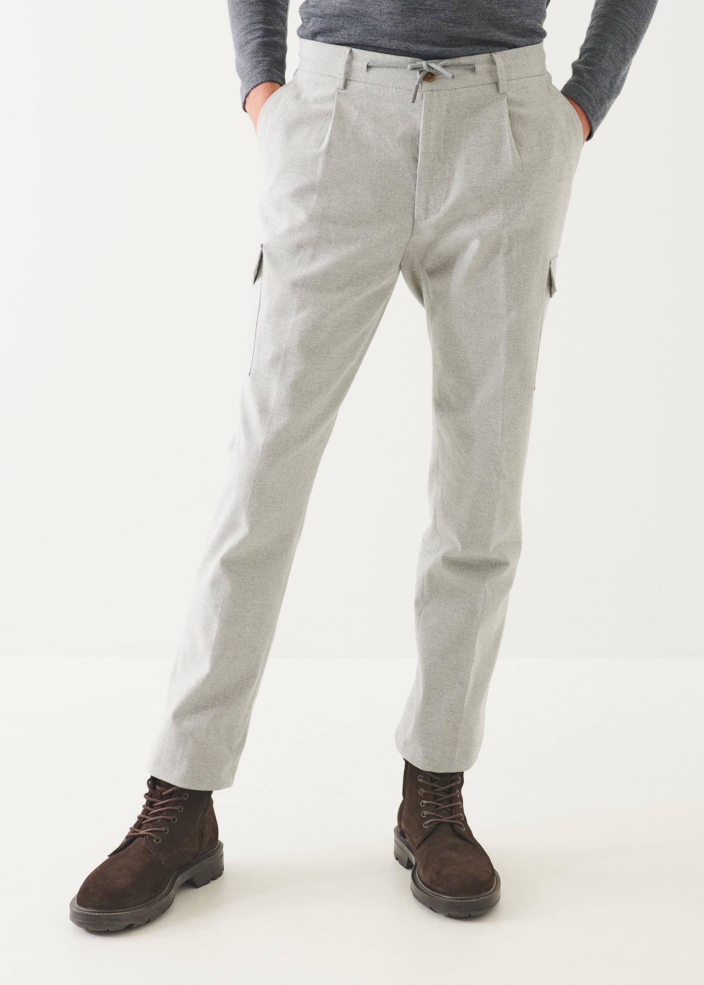 Flannel Slim Cargo Pant