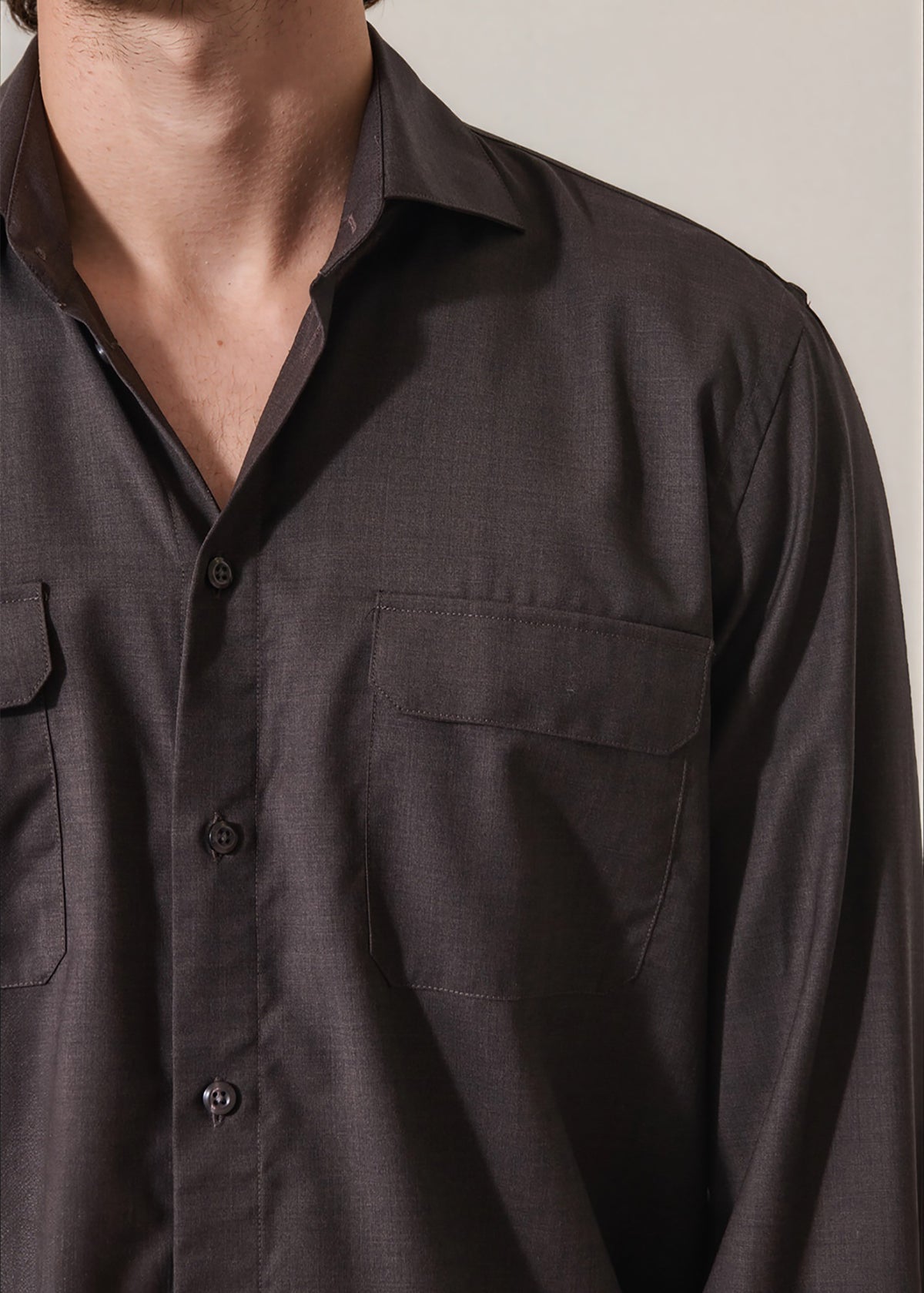 Active Wool Utility Overshirt - PATRICK ASSARAF