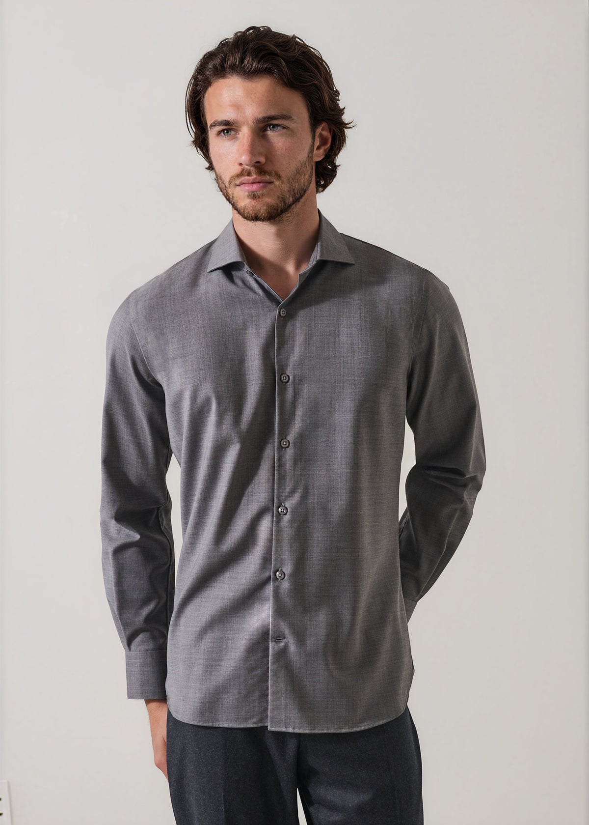 Active Wool Shirt - PATRICK ASSARAF