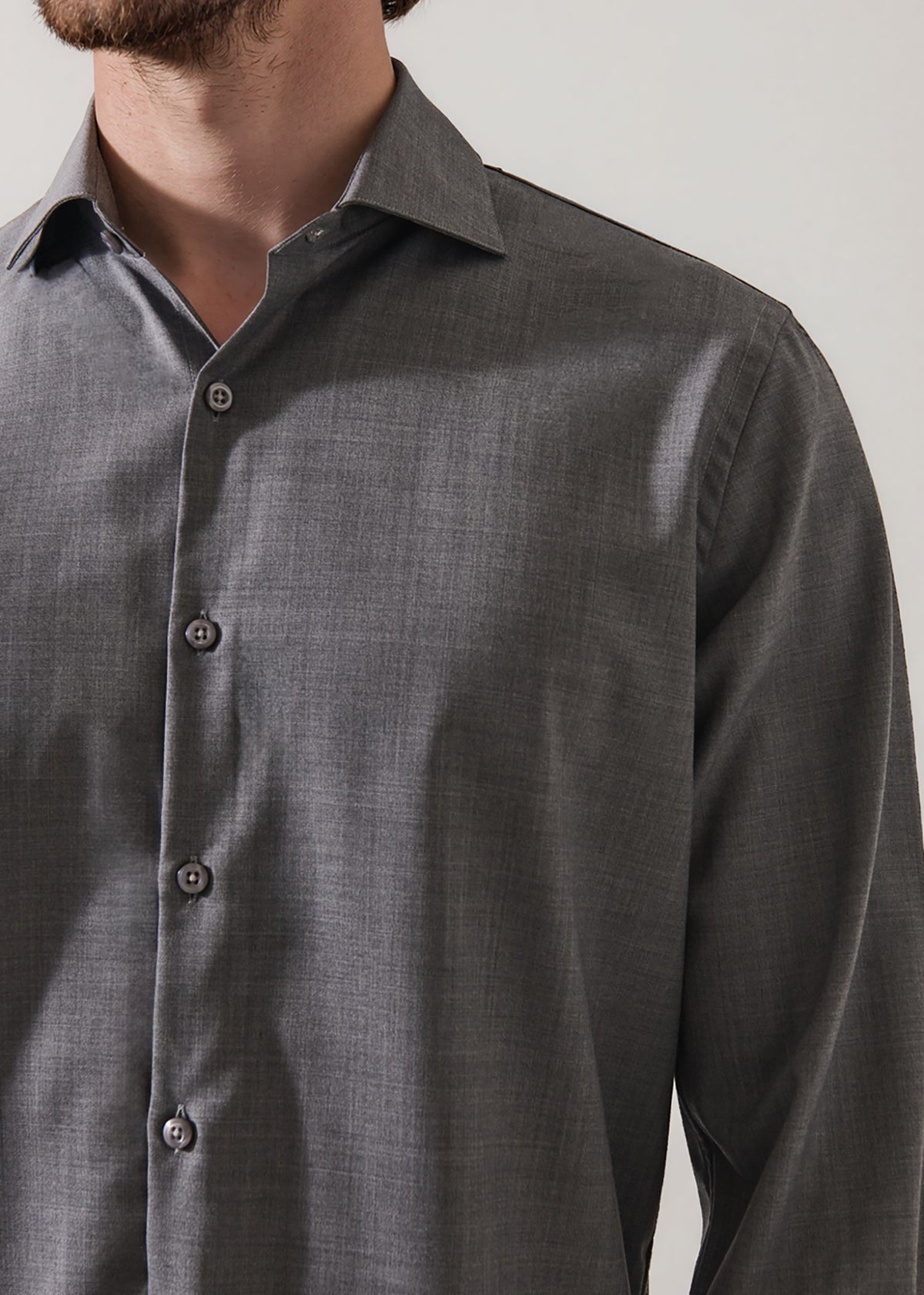 Active Wool Shirt - PATRICK ASSARAF