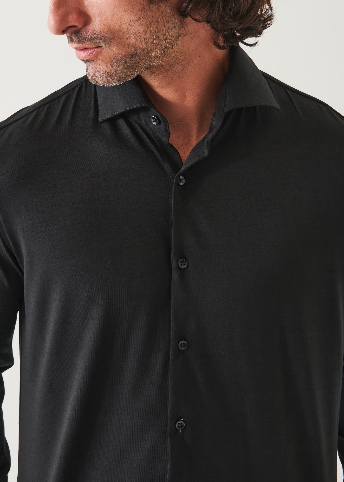 Reda Active Wool Knit Shirt - PATRICK ASSARAF