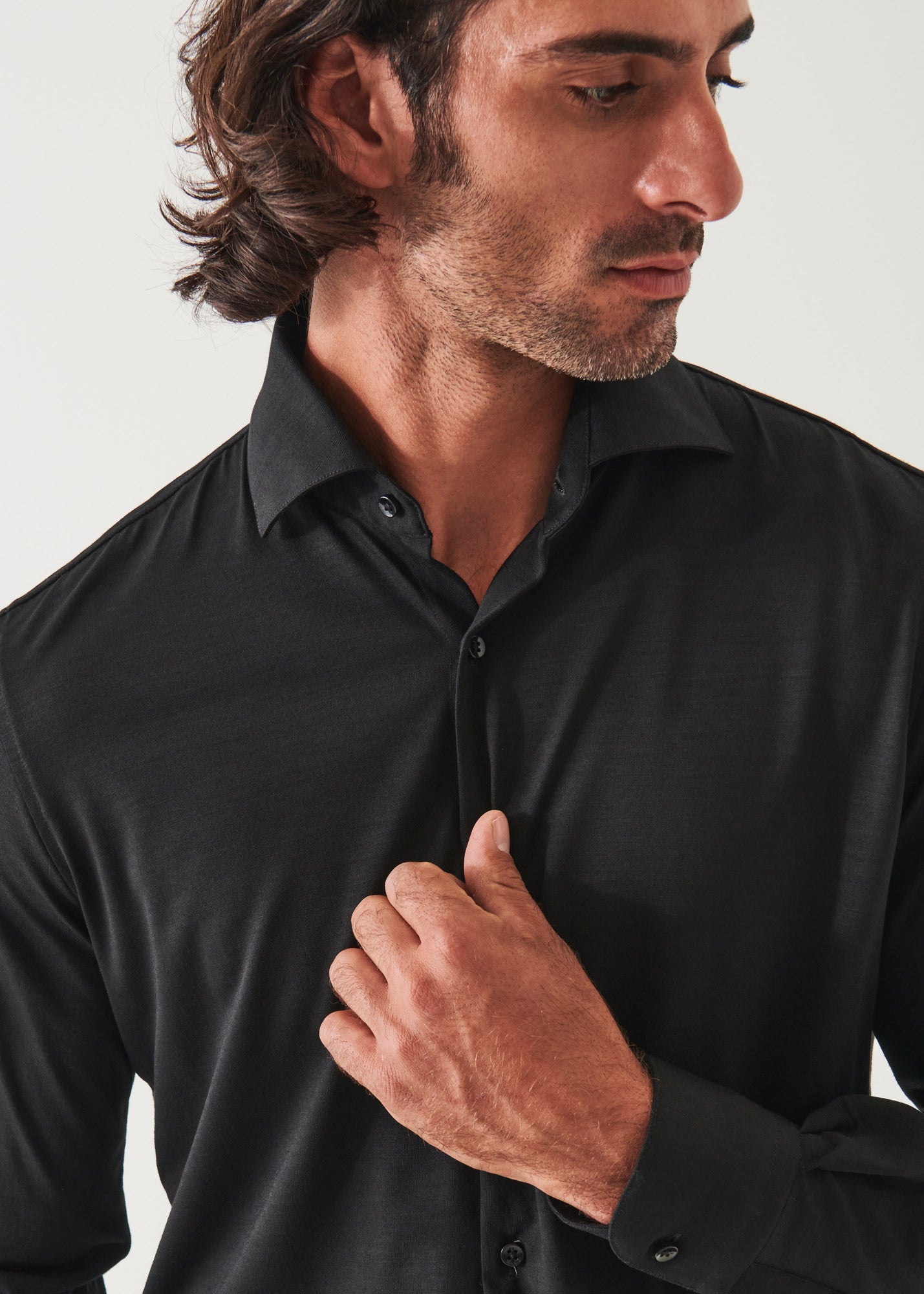 Reda Active Wool Knit Shirt - PATRICK ASSARAF