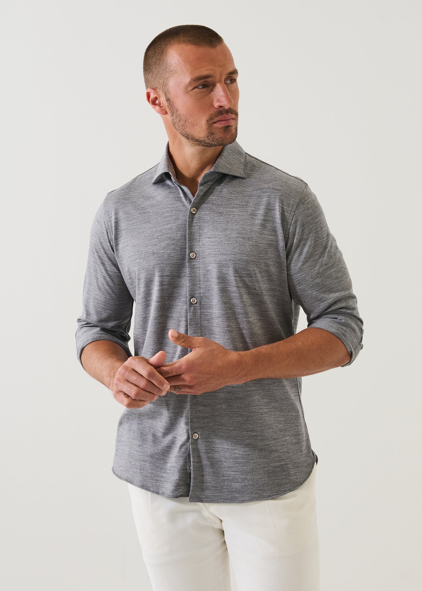 Wool Shirt - PATRICK ASSARAF